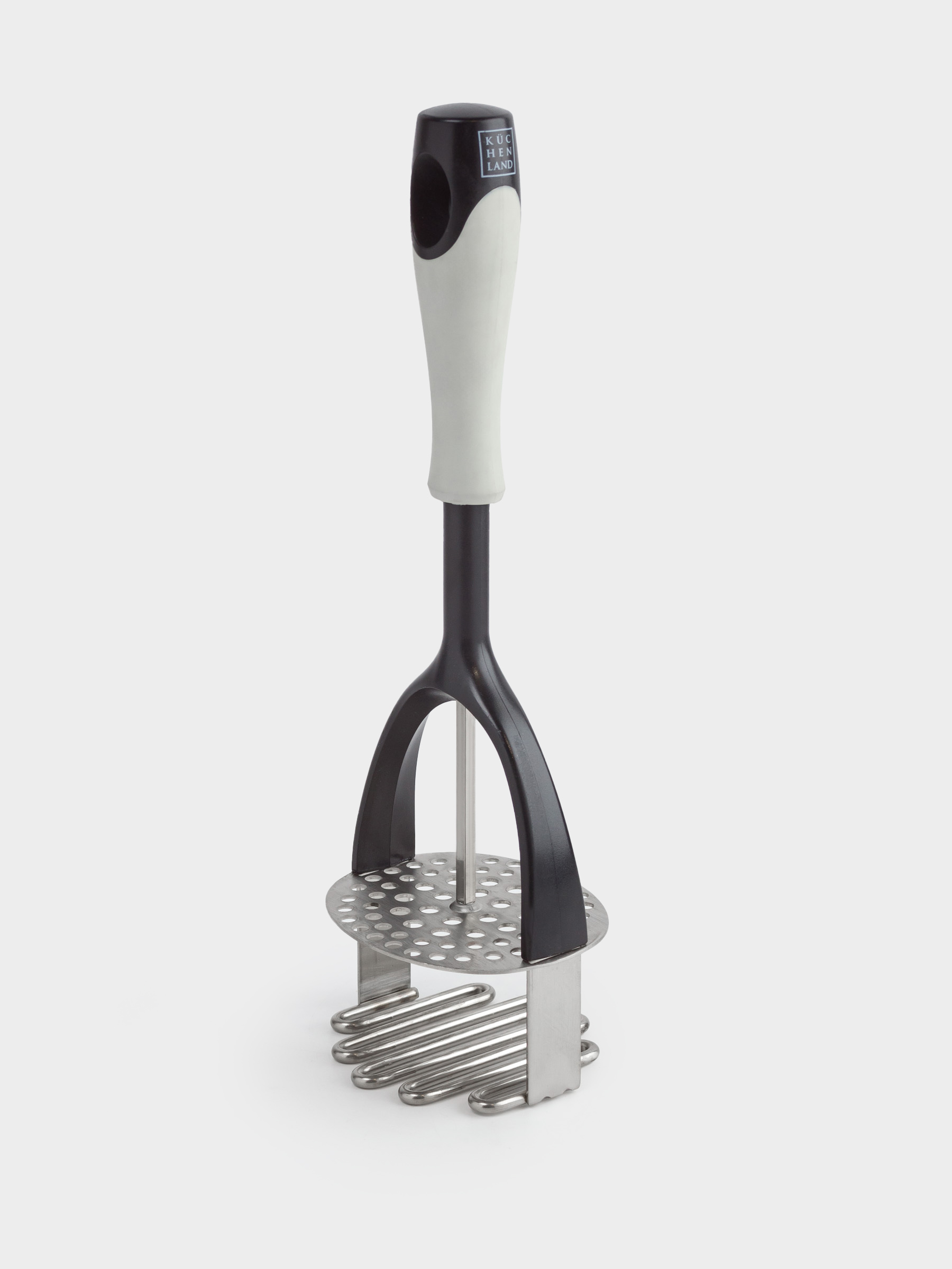 Puree press, 28 cm, steel / plastic, grey, Lemsen, image-3