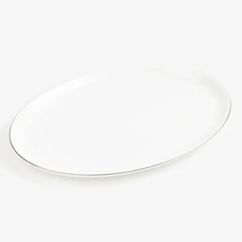 Dish, 31x21 cm, porcelain F, oval, Antarctica