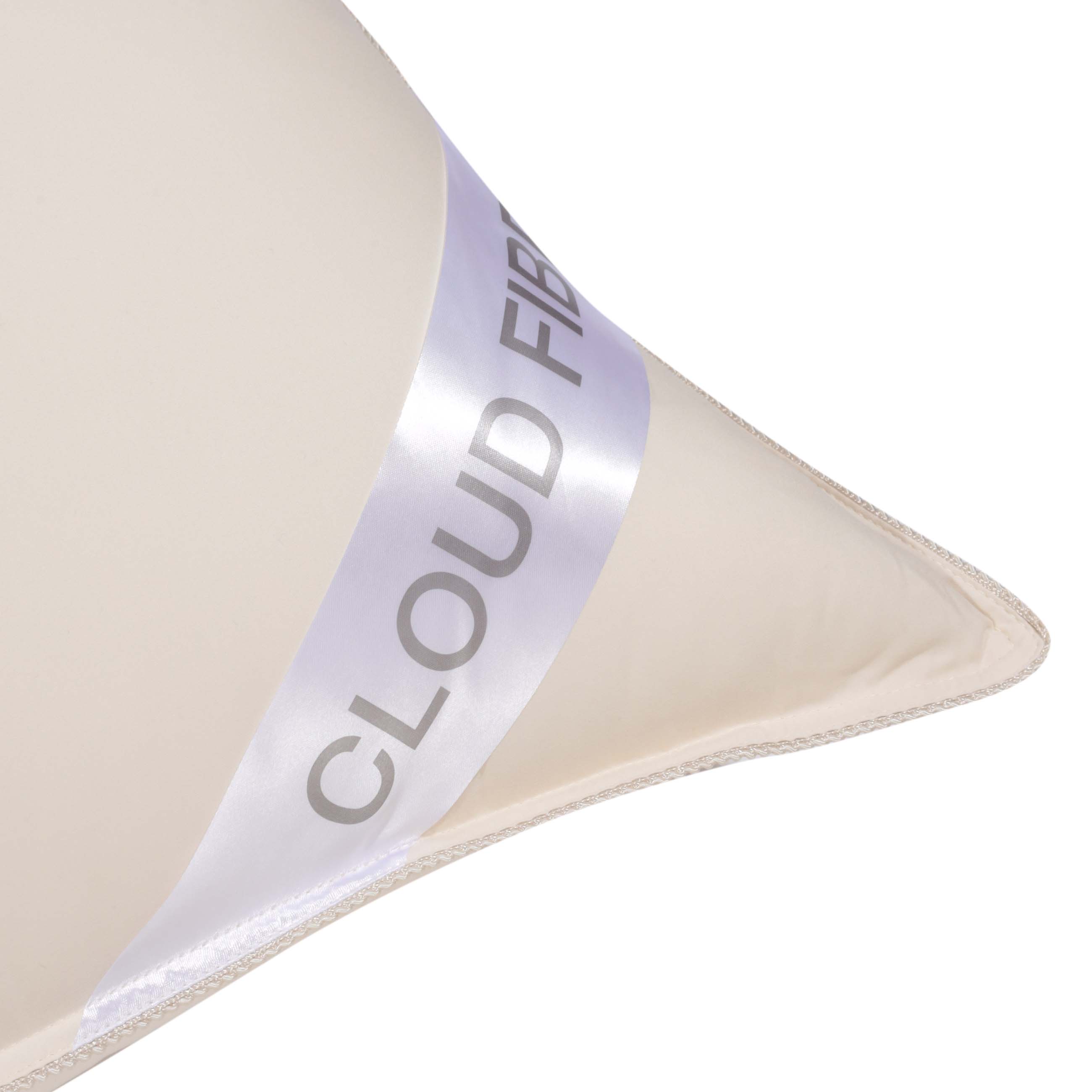 Pillow, 50x70 cm, dacron / microfiber, milk, Cloud fiber, image-1