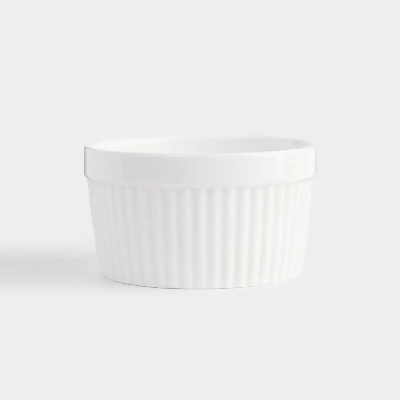 Cocotte, 10 cm, 250 ml, porcelain N, white, Ramekin, Aesthetic