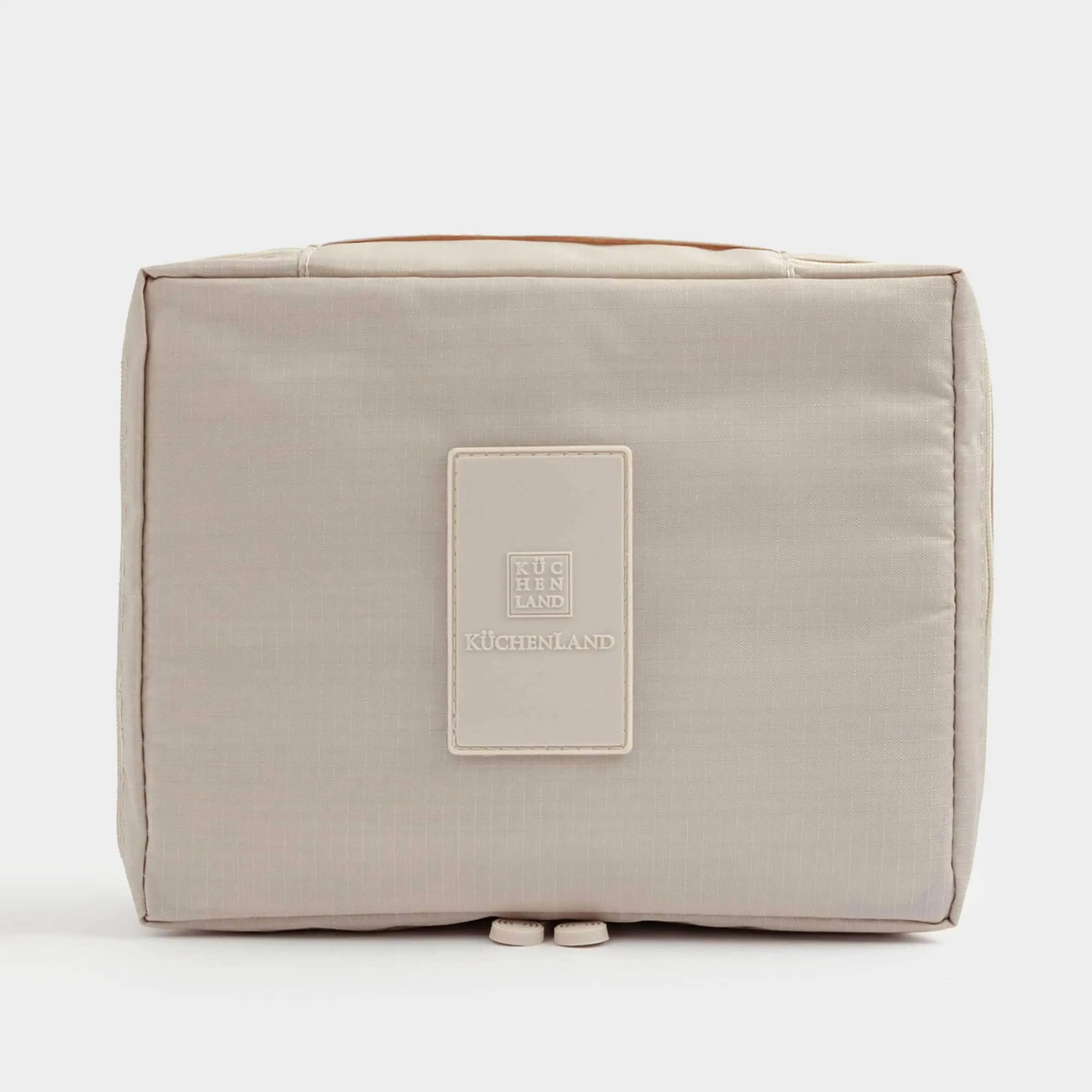 Travel Cosmetic Bag, 21х16 cm, polyester, beige, Easy Travel, image-0