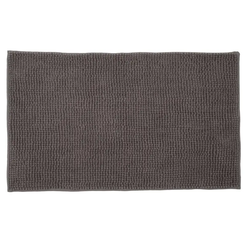 Mat, 50x80 cm, polyester, dark grey, Hillock ,image-0