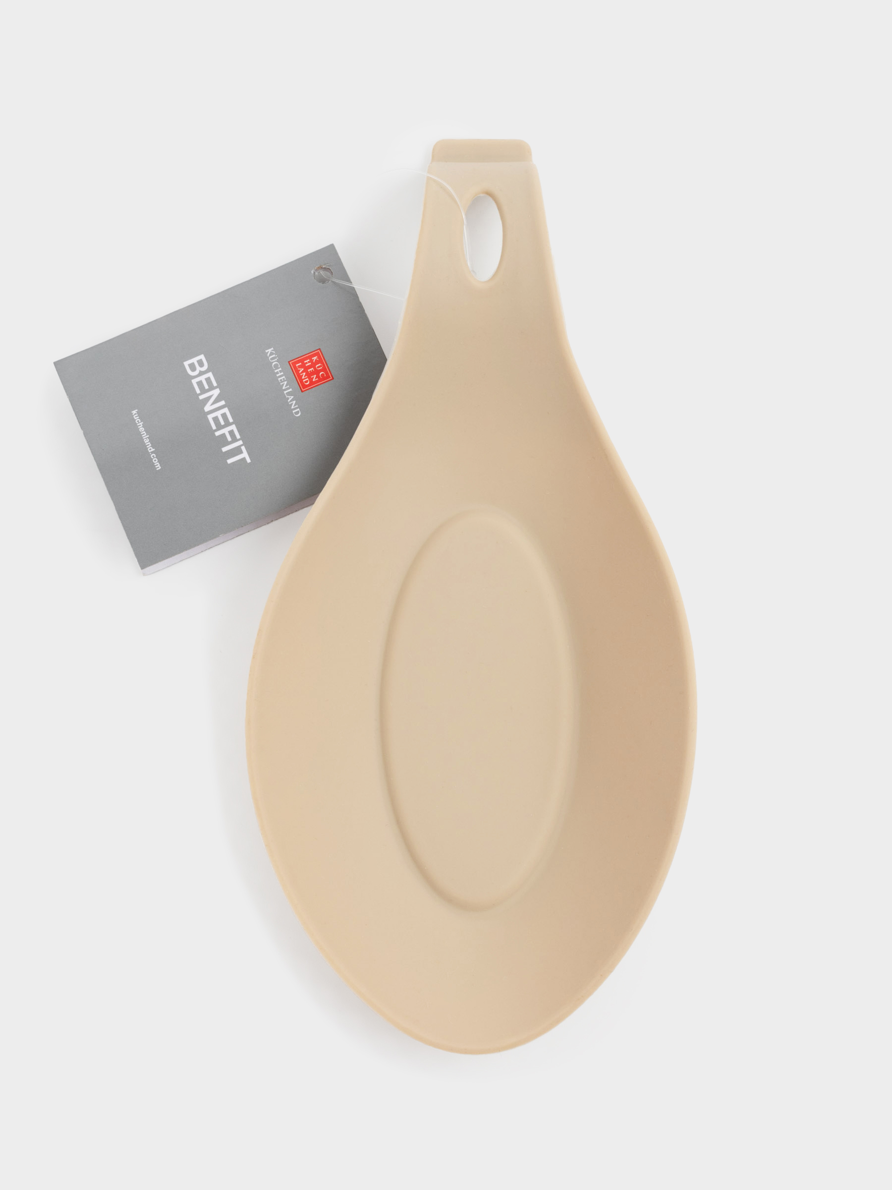 Spoon stand, 20 cm, silicone, beige, Benefit, image-4