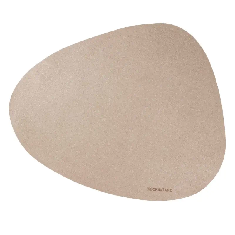 Napkin for appliances, 37x45 cm, PVC, curly, golden beige, Rock