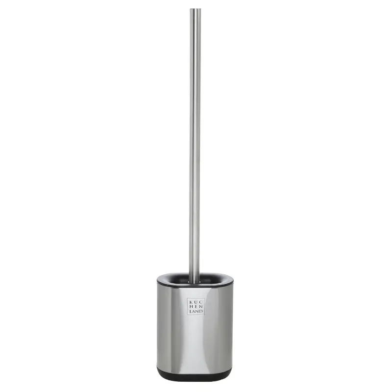 Toilet brush, 53 cm, with stand, rubber / steel, Antei ,image-0