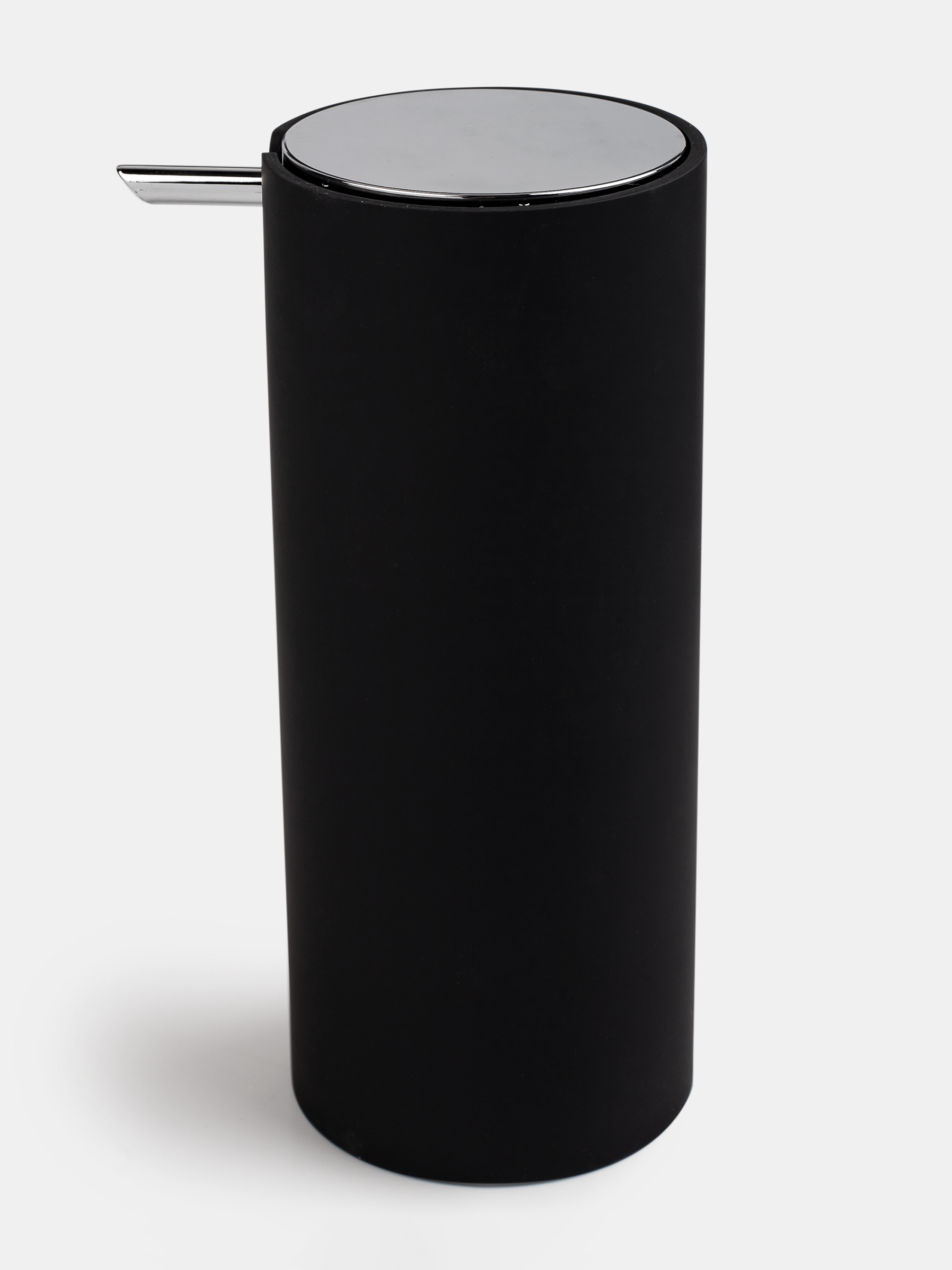 Liquid soap dispenser, 330 ml, plastic, black, Loft style