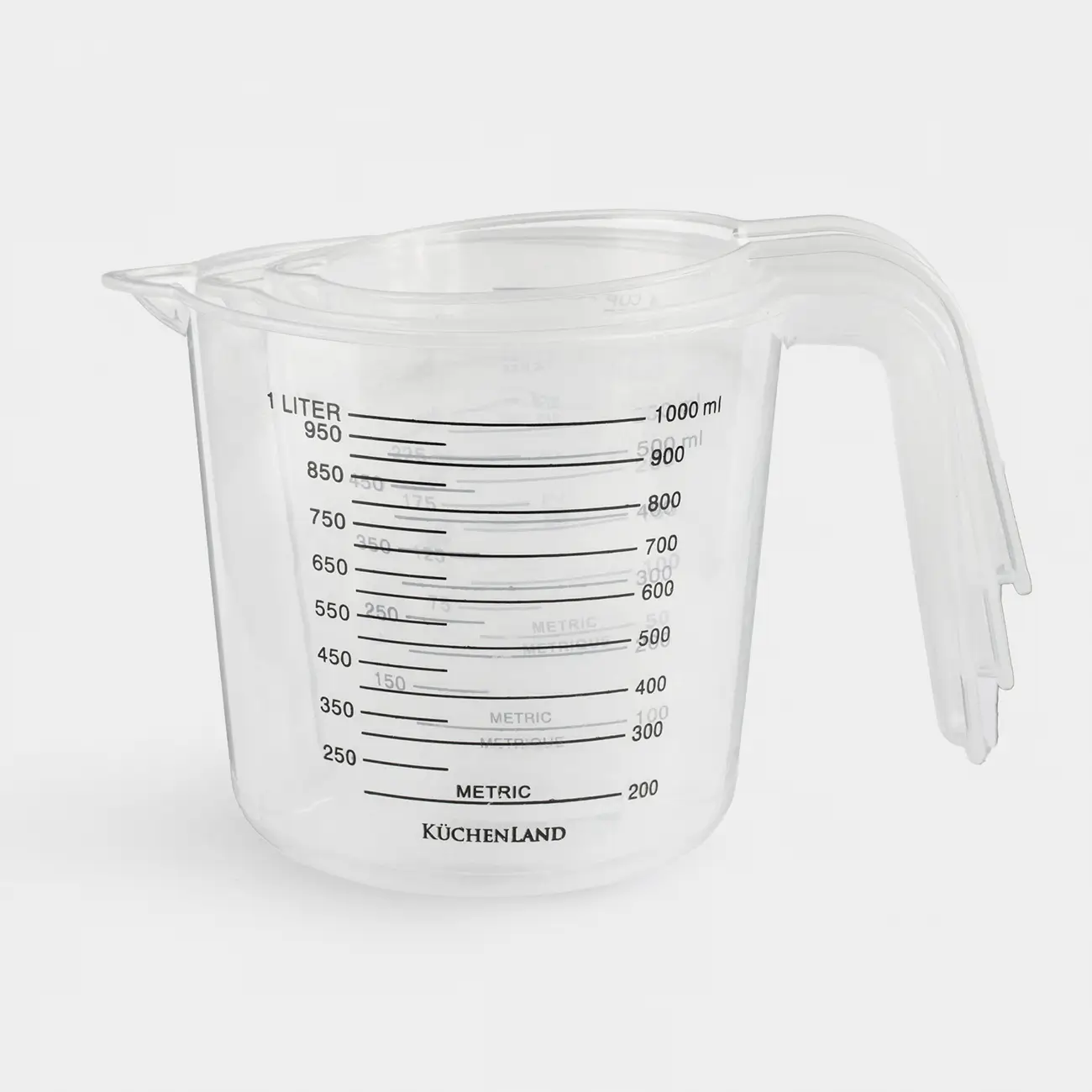 Set of measuring containers, 3 pcs, plastic, Bakery