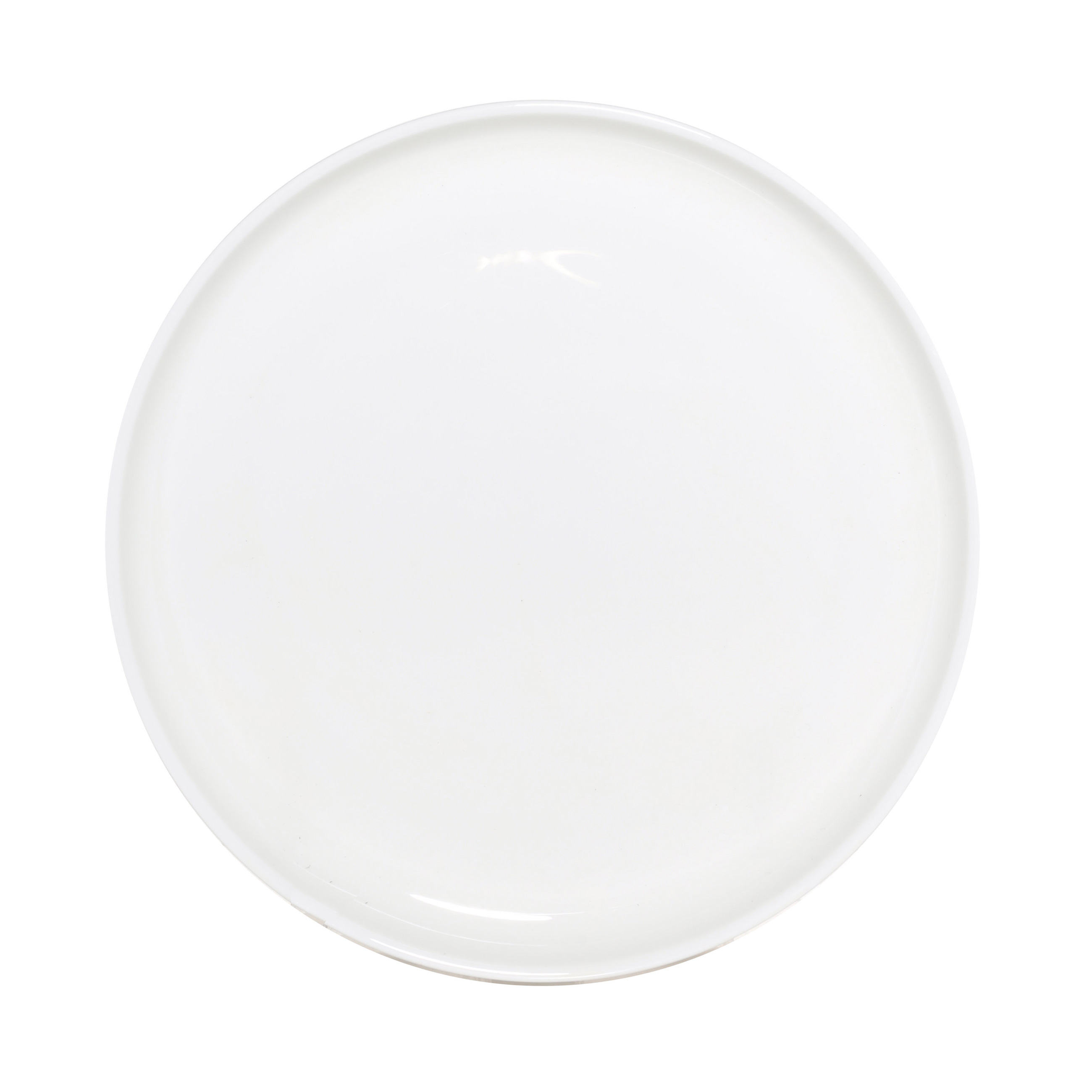 Dessert plate, 20 cm, 2 pcs, porcelain F, white, Ideal white