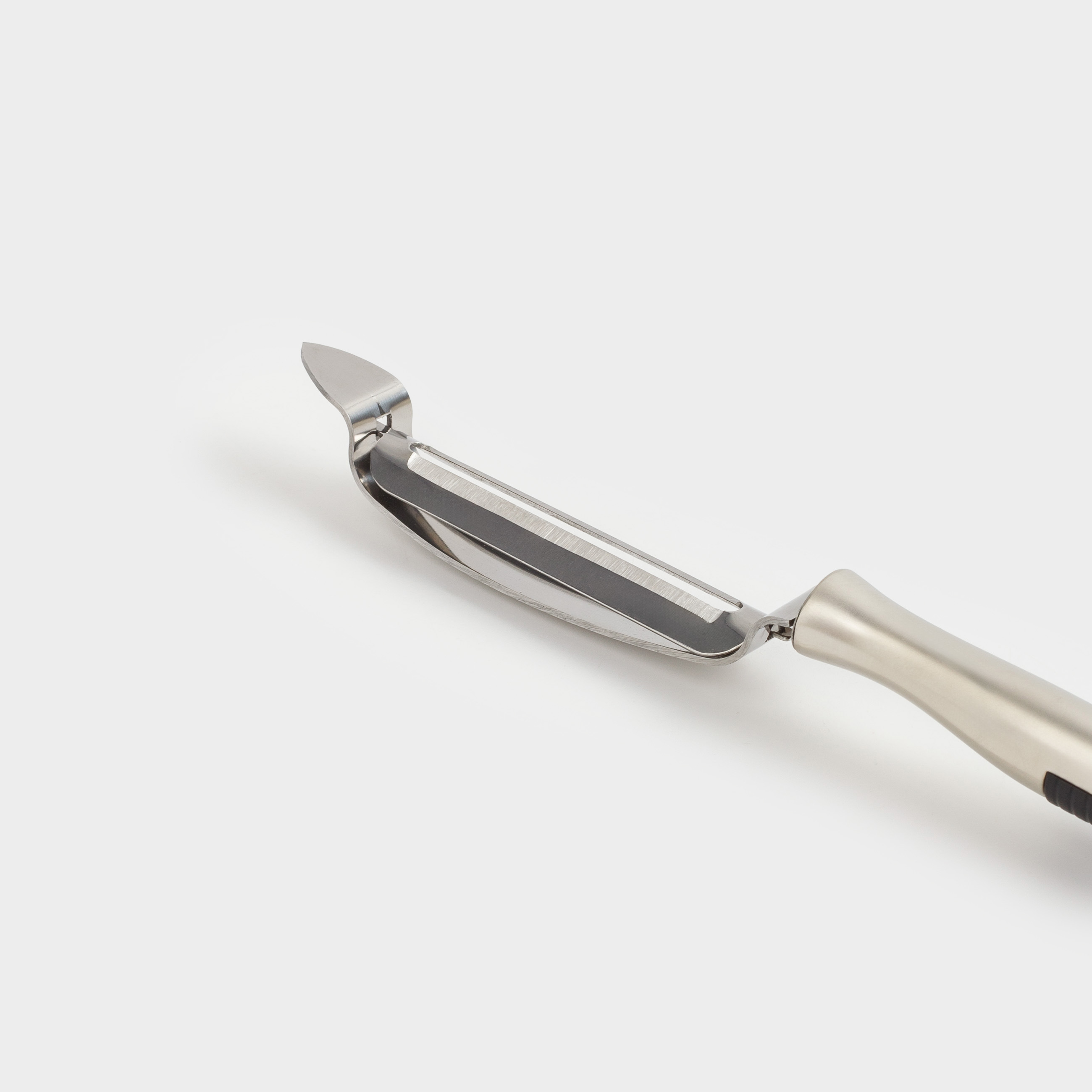 Vegetable peeler, 19 cm, metal / plastic, Accelerated