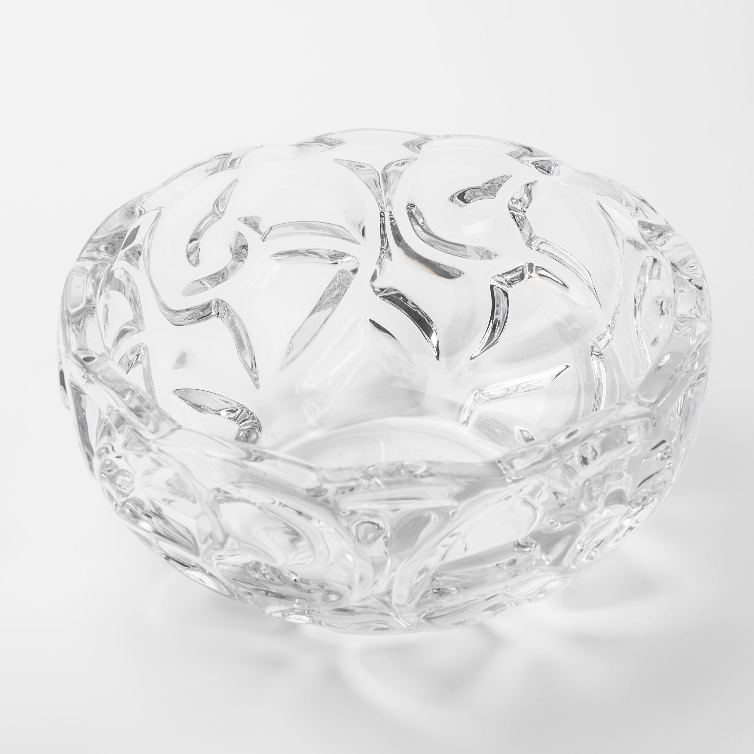 Salad bowl, 24x11 cm, 2.8 l, glass R, Patterns, Gala
