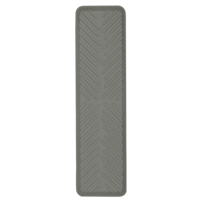 Dish drying mat, 40x10 cm, rubber, grey, Keeping ,image-0