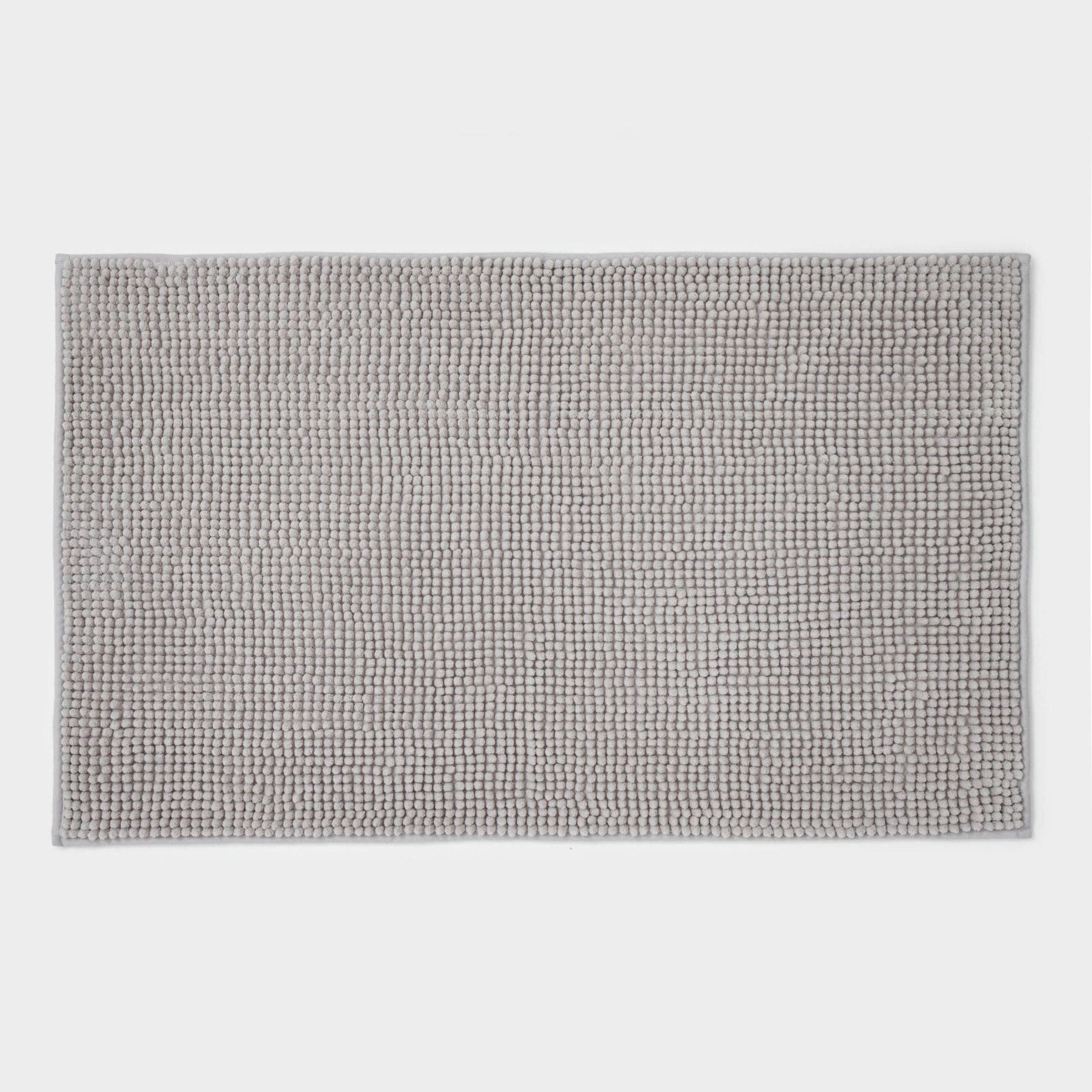 Mat, 50x80 cm, polyester, grey, Hillock, image-0