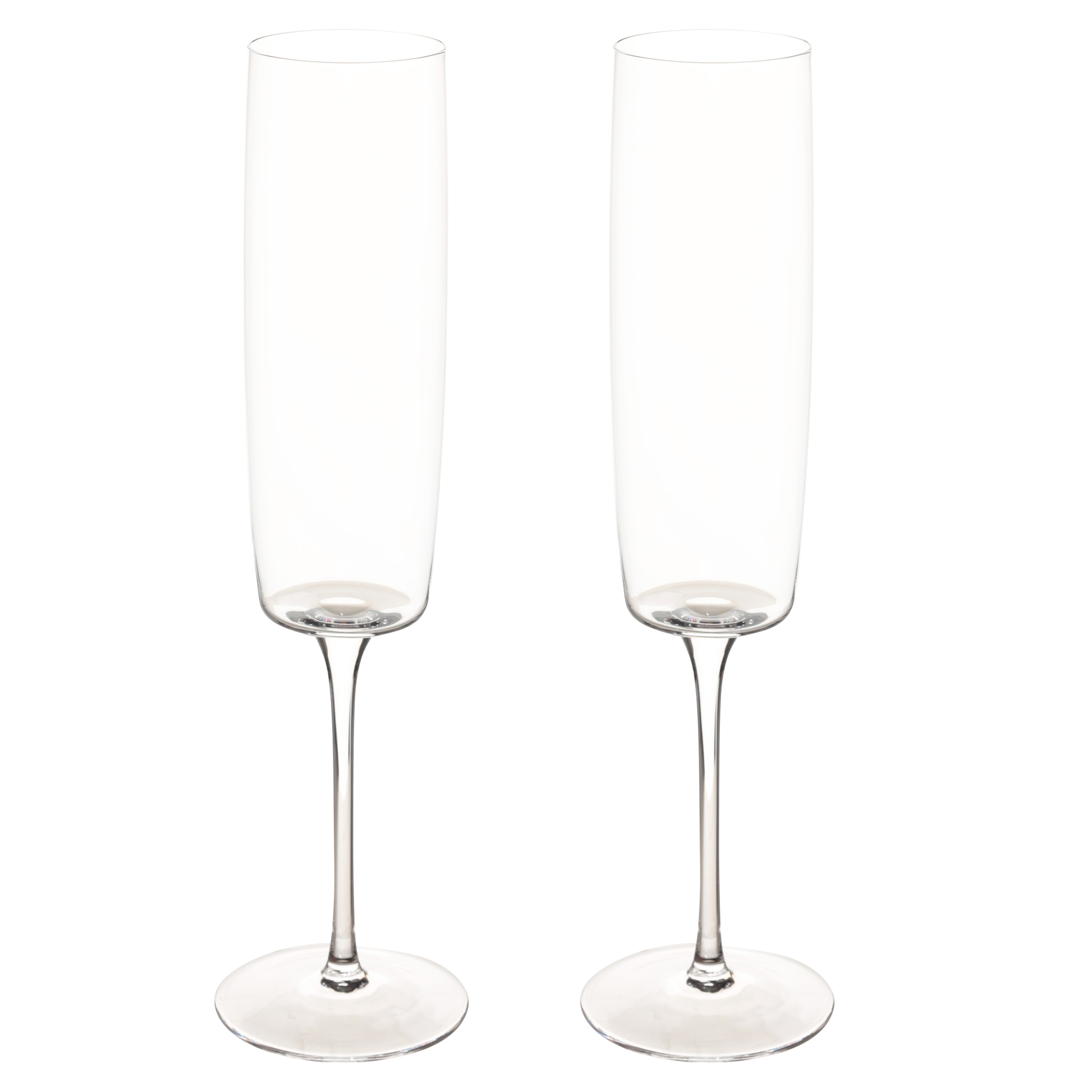 Champagne glass, 260 ml, 2 pcs, glass, Lienza, image-0