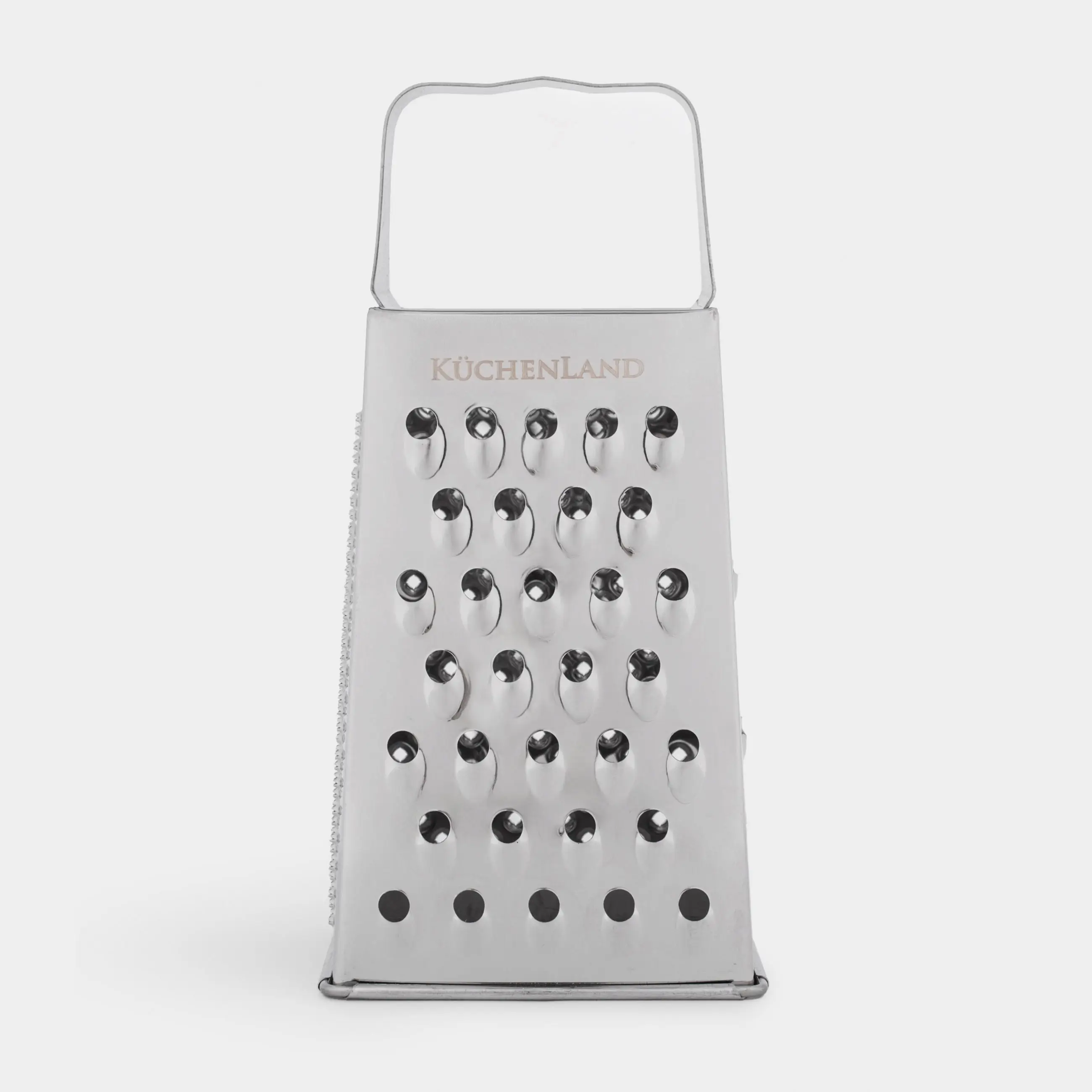 Grater, 18 cm, tetrahedral, steel, Classic