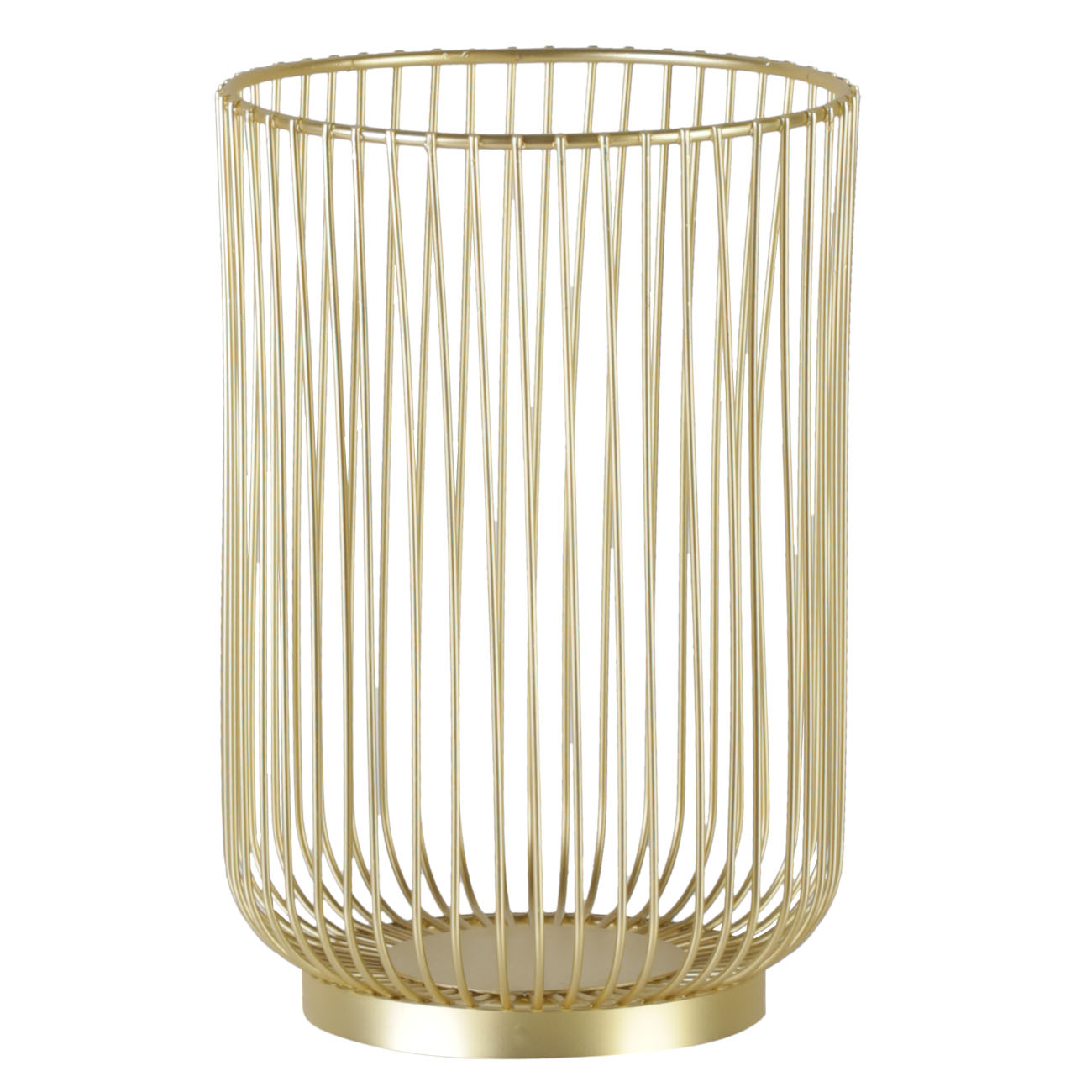 Stand for kitchen accessories, 18 cm, metal, gold, Twist gold