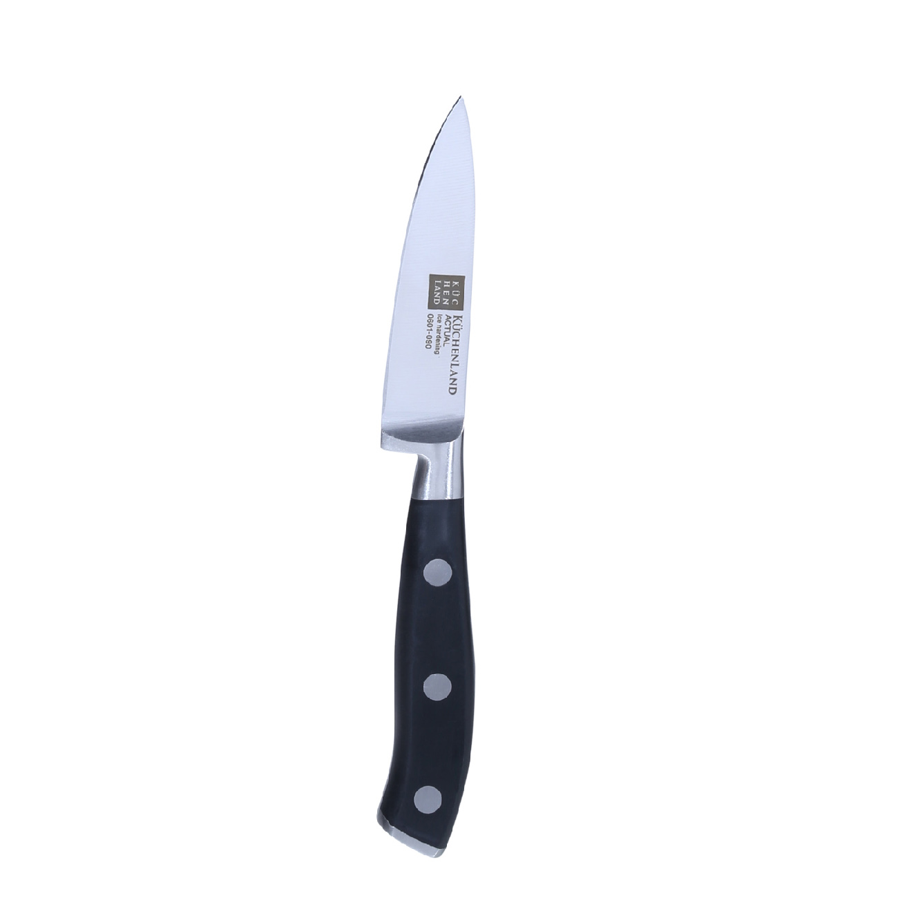 Knife set, 4 pr, steel / plastic, Actual