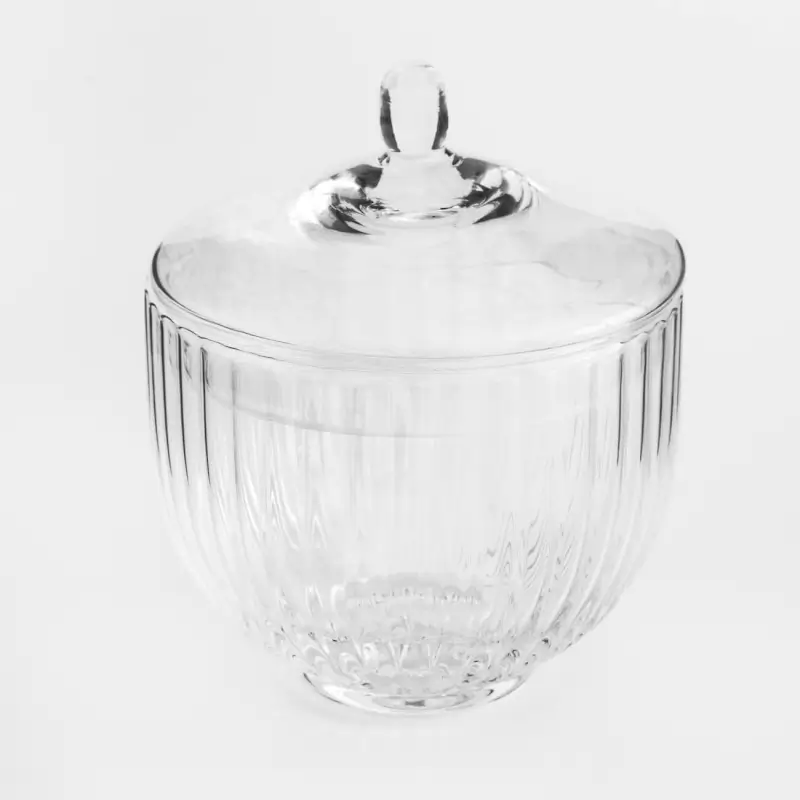 Storage container, 10x13 cm, 330 ml, glass R, Ribby