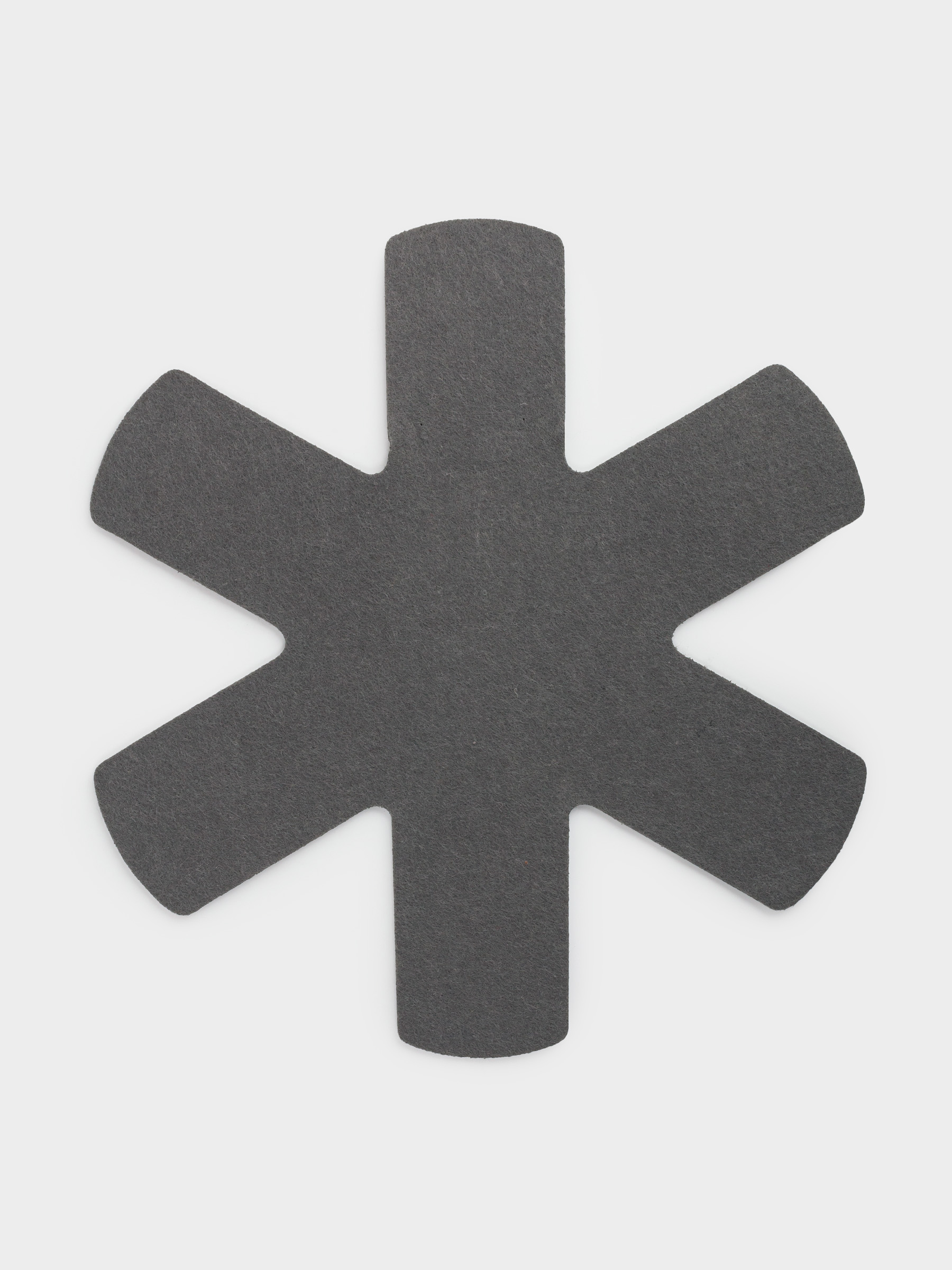 Set of pan protectors, 3 pcs, 38/34/27 cm, felt, gray / beige, Assist, image-3
