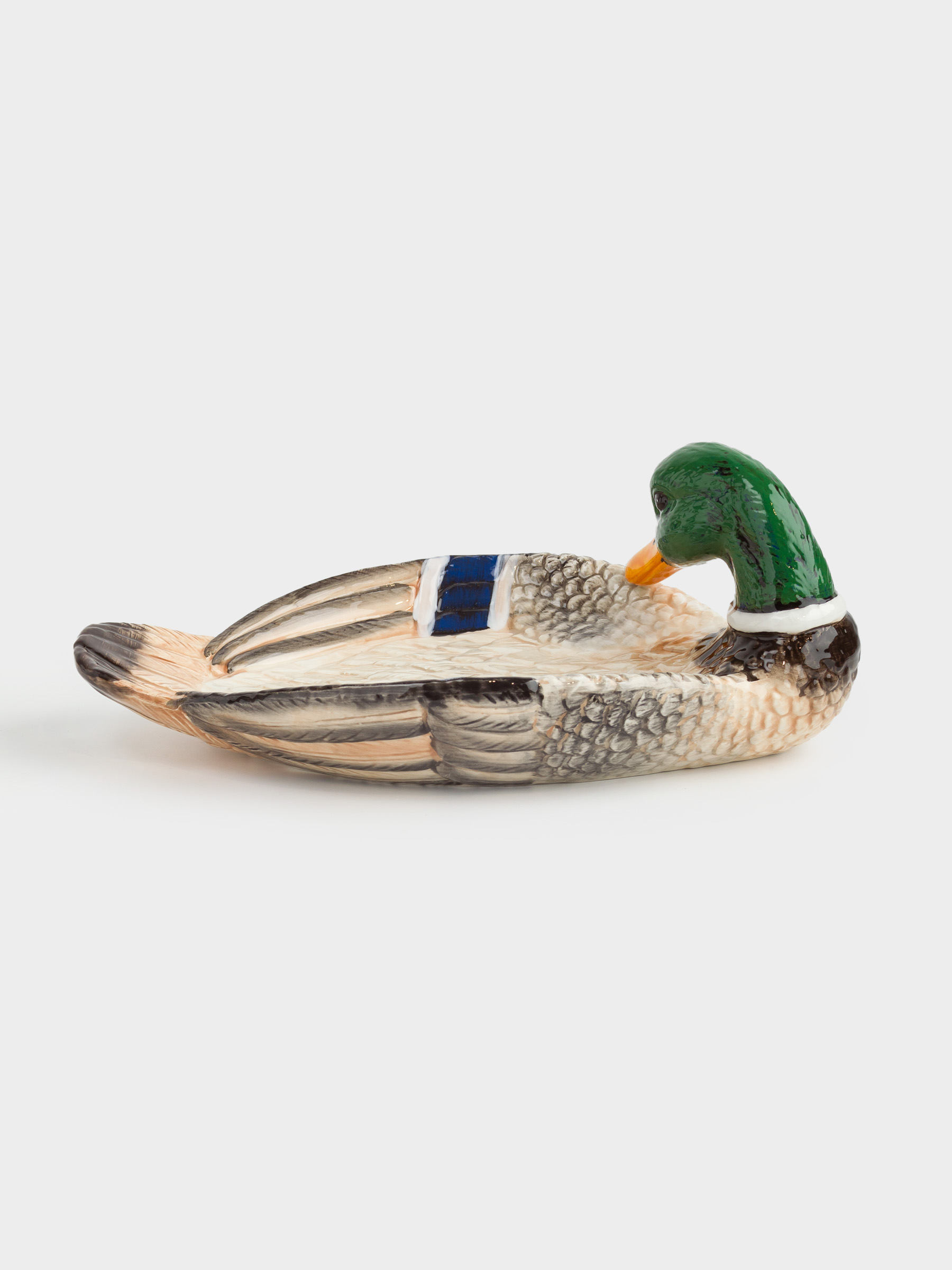 Dish, 30x19 cm, ceramic, Drake, Duck, image-1