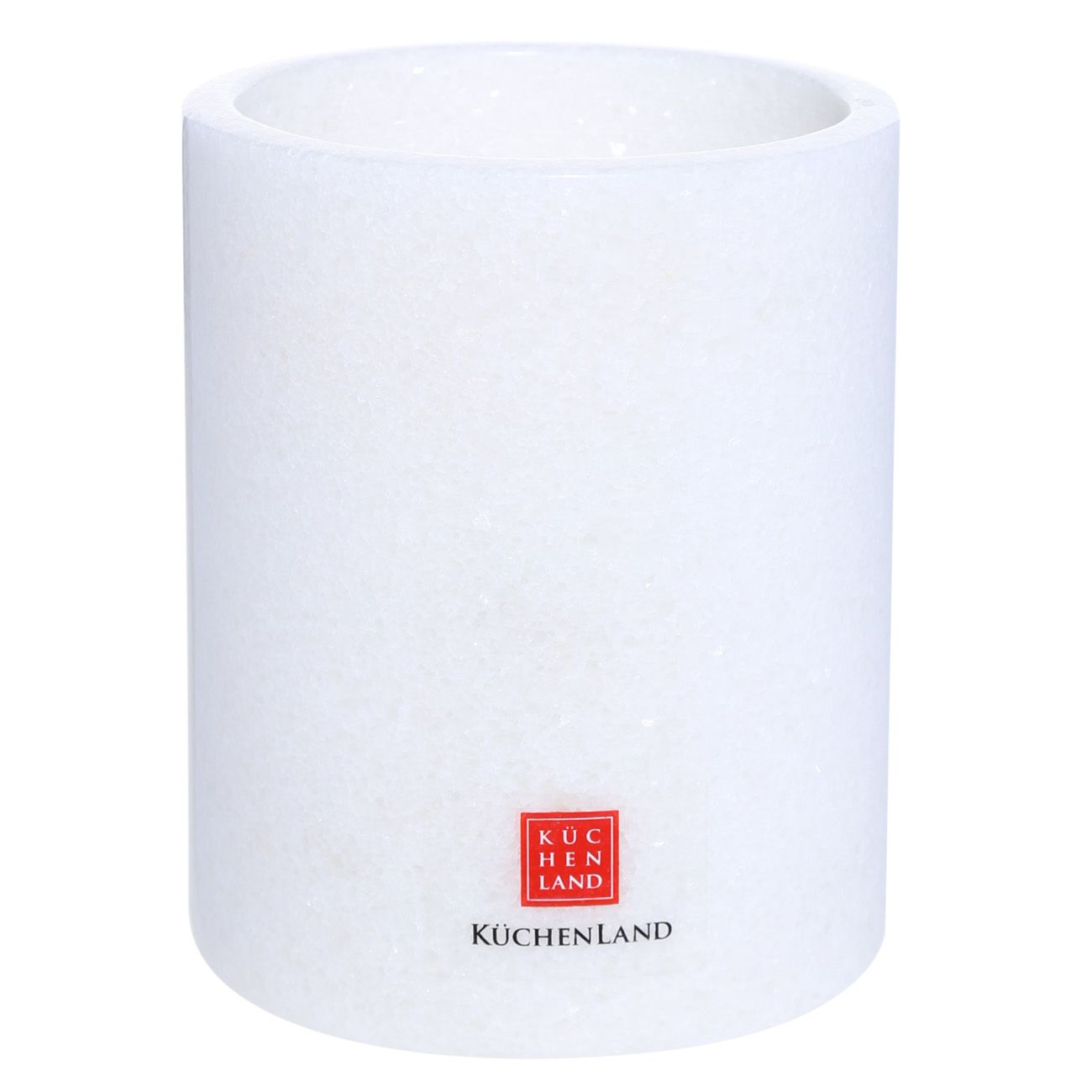 Kitchen accessories stand, 13 cm, marble, white, Classic Marble