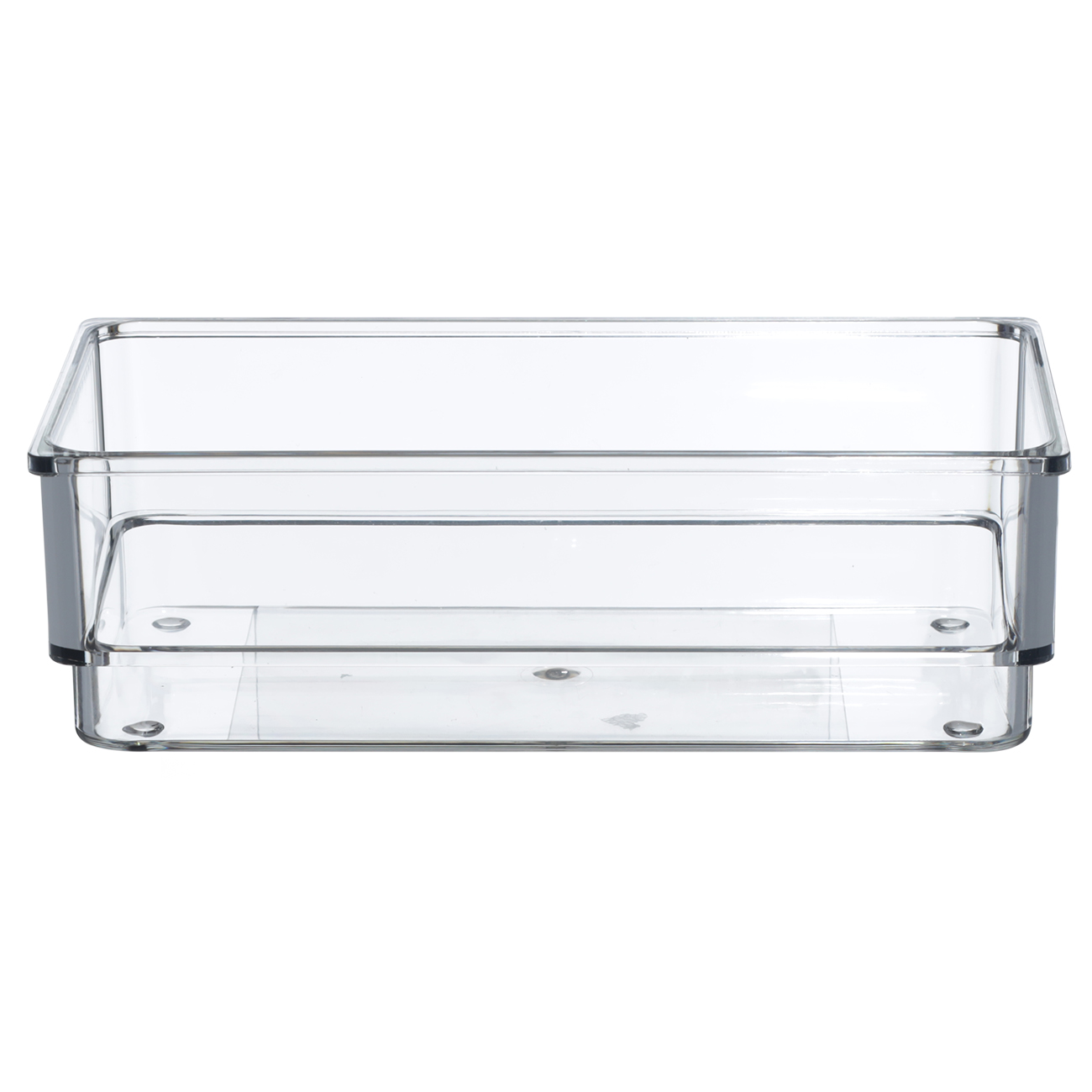 Set of organizer boxes, 4 pcs, plastic, Basic