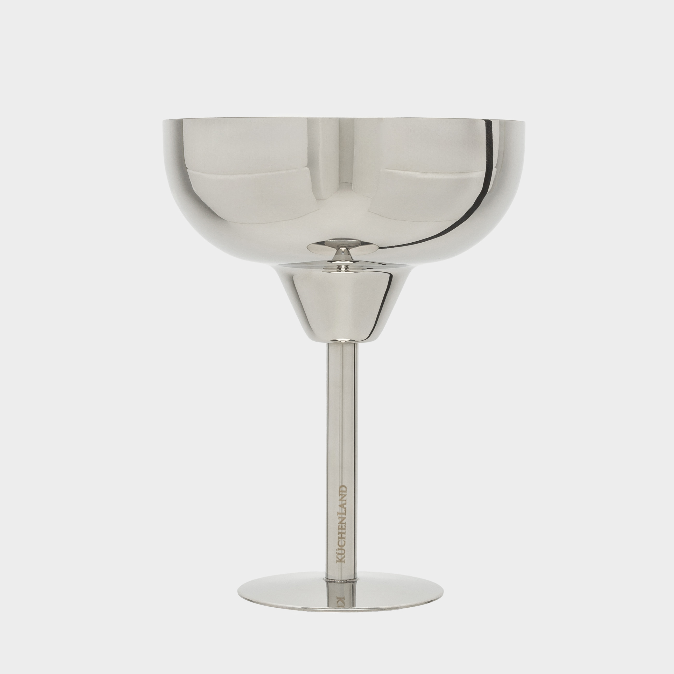 Drinking glass, 250 ml, steel, silver, Classic