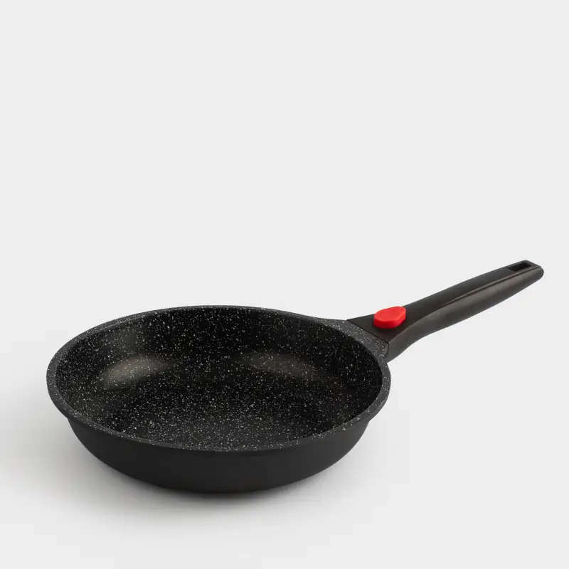 Frying pan, 24 cm, removable handle, coated, aluminum, Solution Red 2, image-0