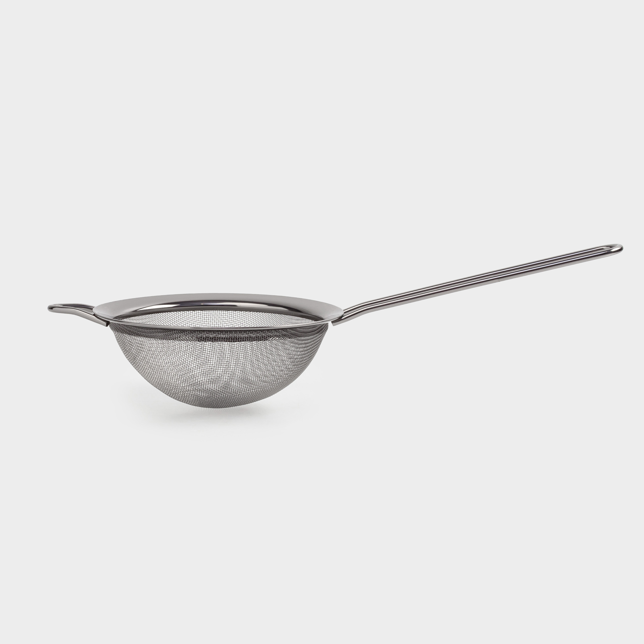 Sieve, 14 cm, with handle, steel, dark grey, Titanium