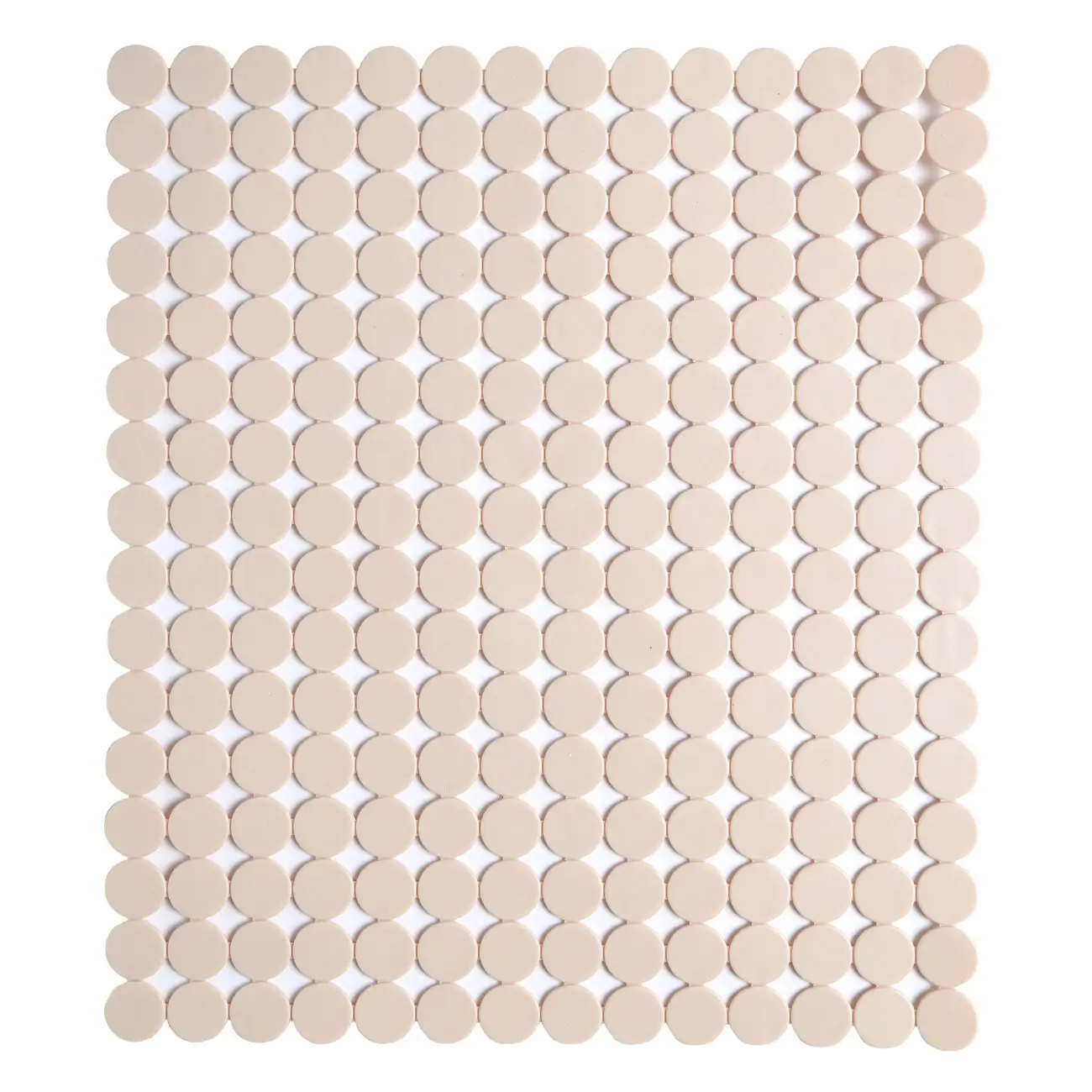 Kitchen sink mat, 31x27 cm, rubber, Rectangular, Beige, Keeping, image-0