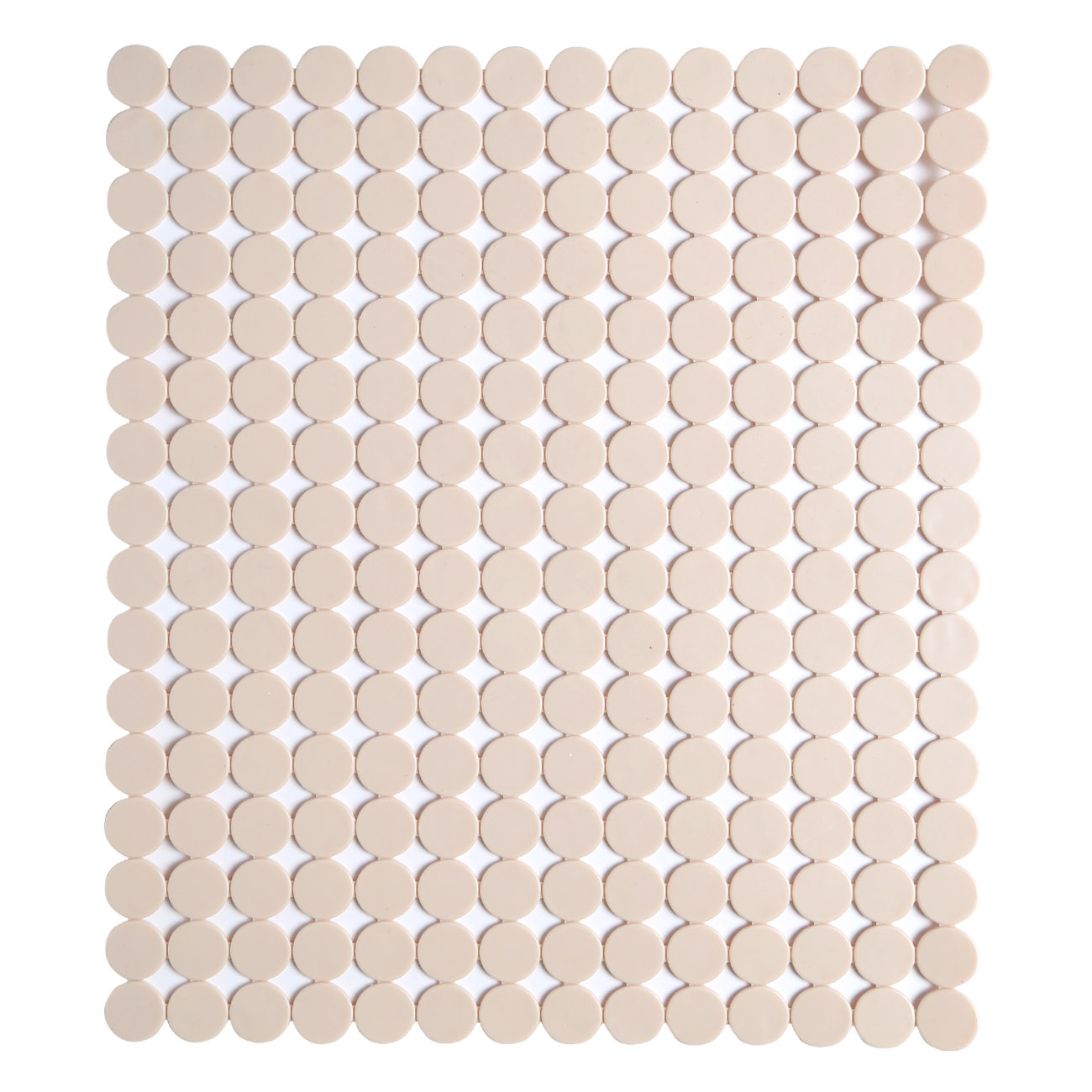 Kitchen sink mat, 31x27 cm, rubber, Rectangular, Beige, Keeping, image-0