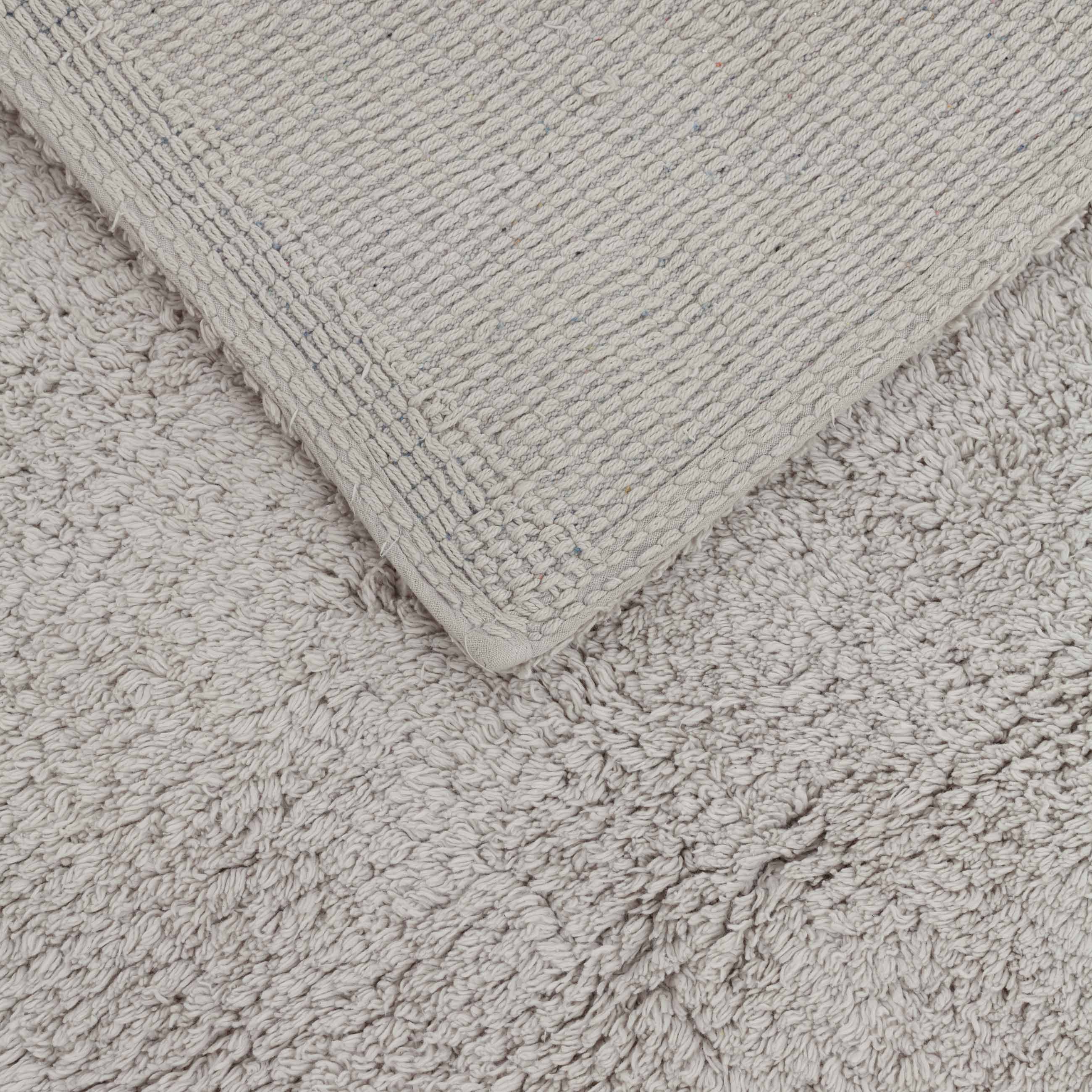 Mat, 50x80 cm, cotton, grey, Cottony, image-3