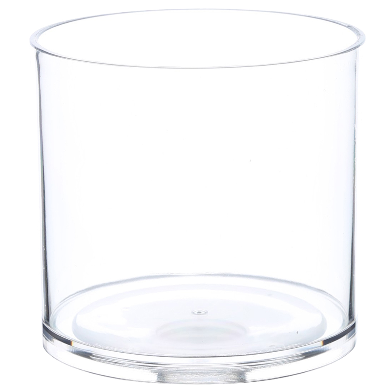 Container for cotton pads / sticks, 10x13 cm, with lid, plastic, Basic