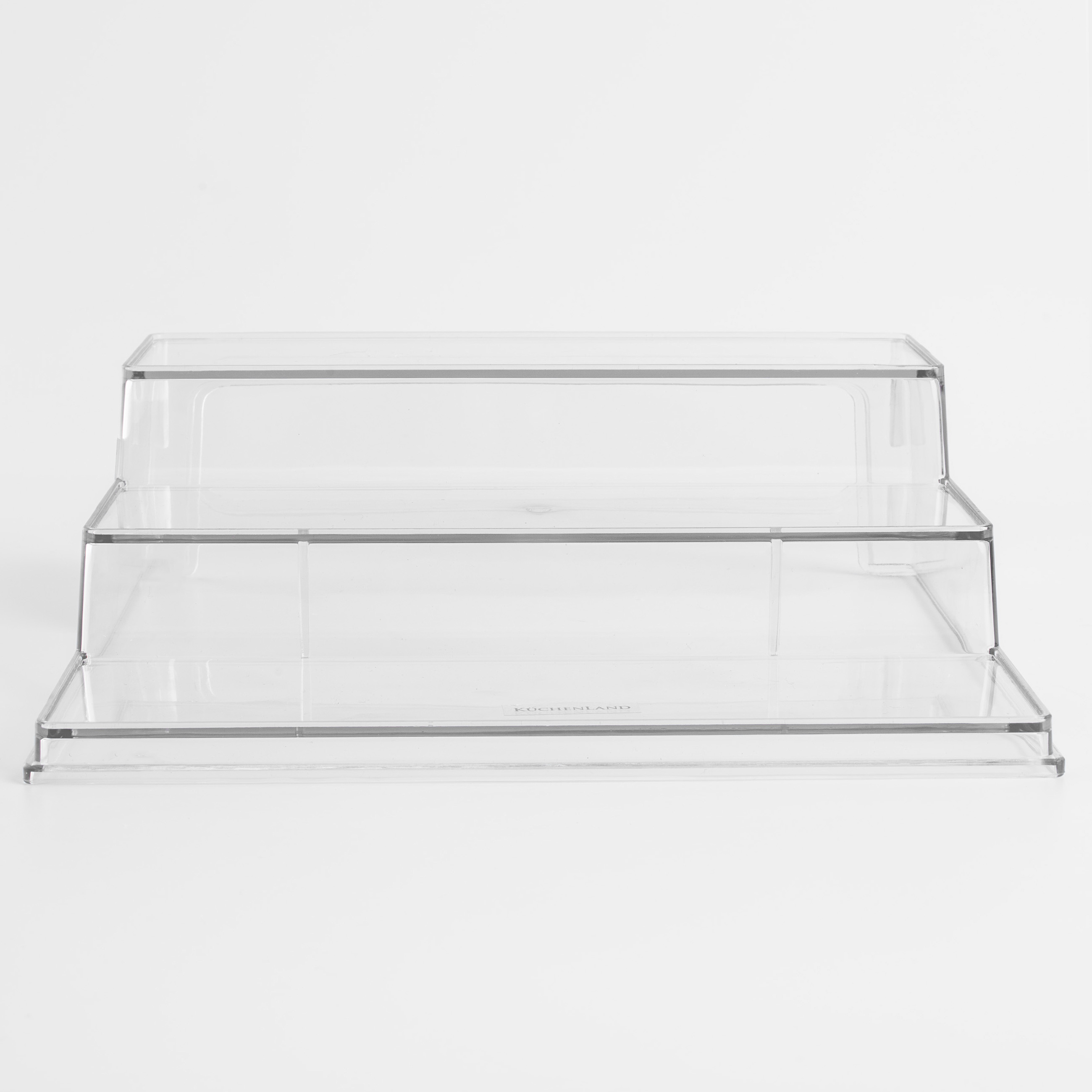 Shelf organizer for the cabinet, 25x23 cm, 3 levels, plastic, Basic