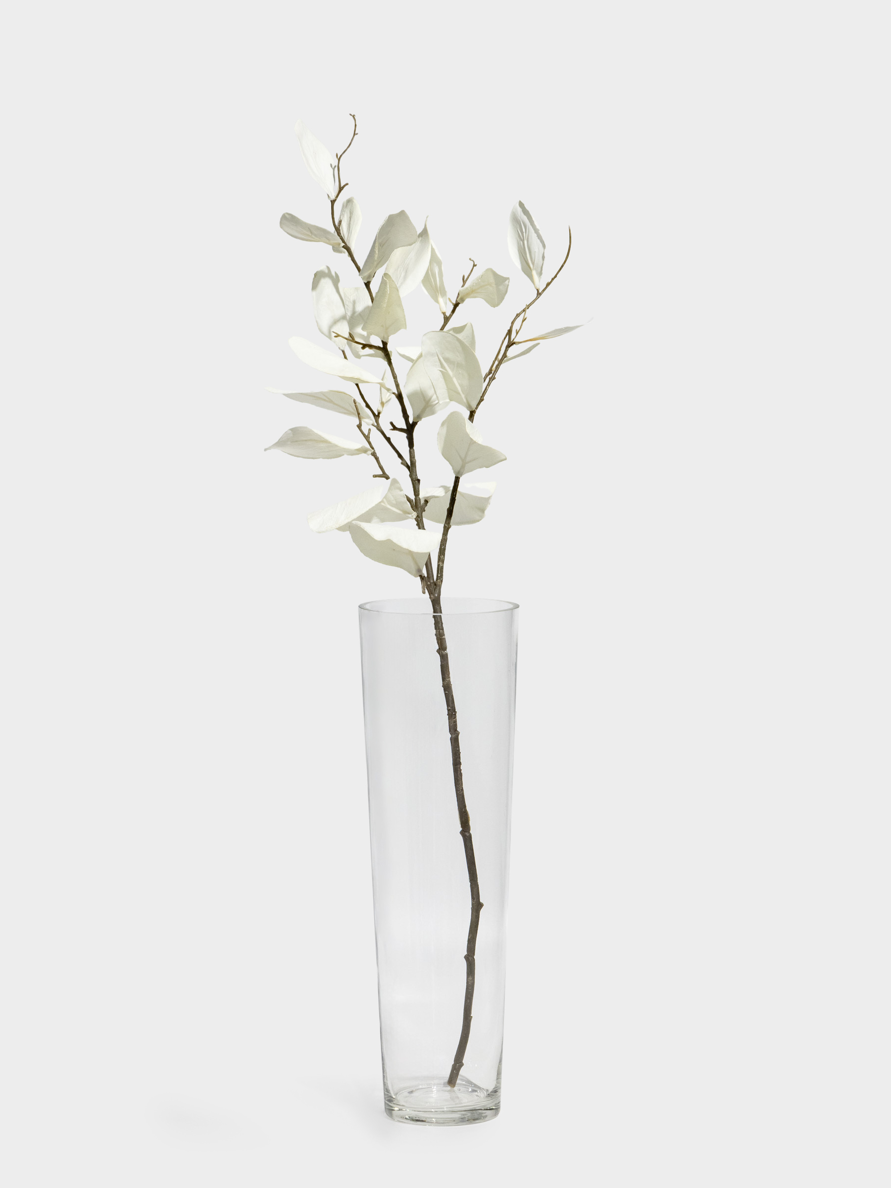 Flower vase, 40 cm, glass, Clear, image-3