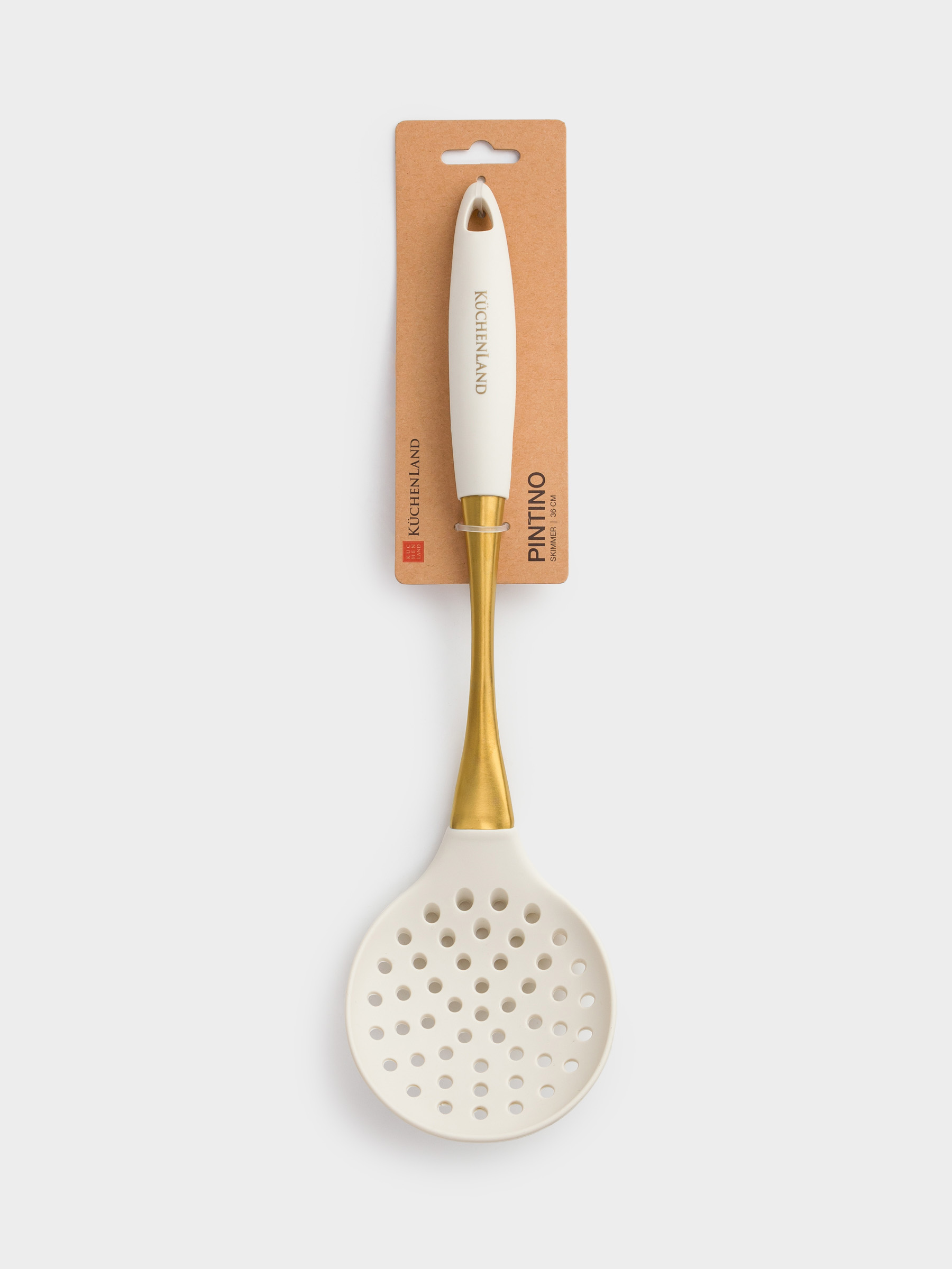 Skimmer, 36 cm, silicone / steel, milky gold, Pintino, image-5