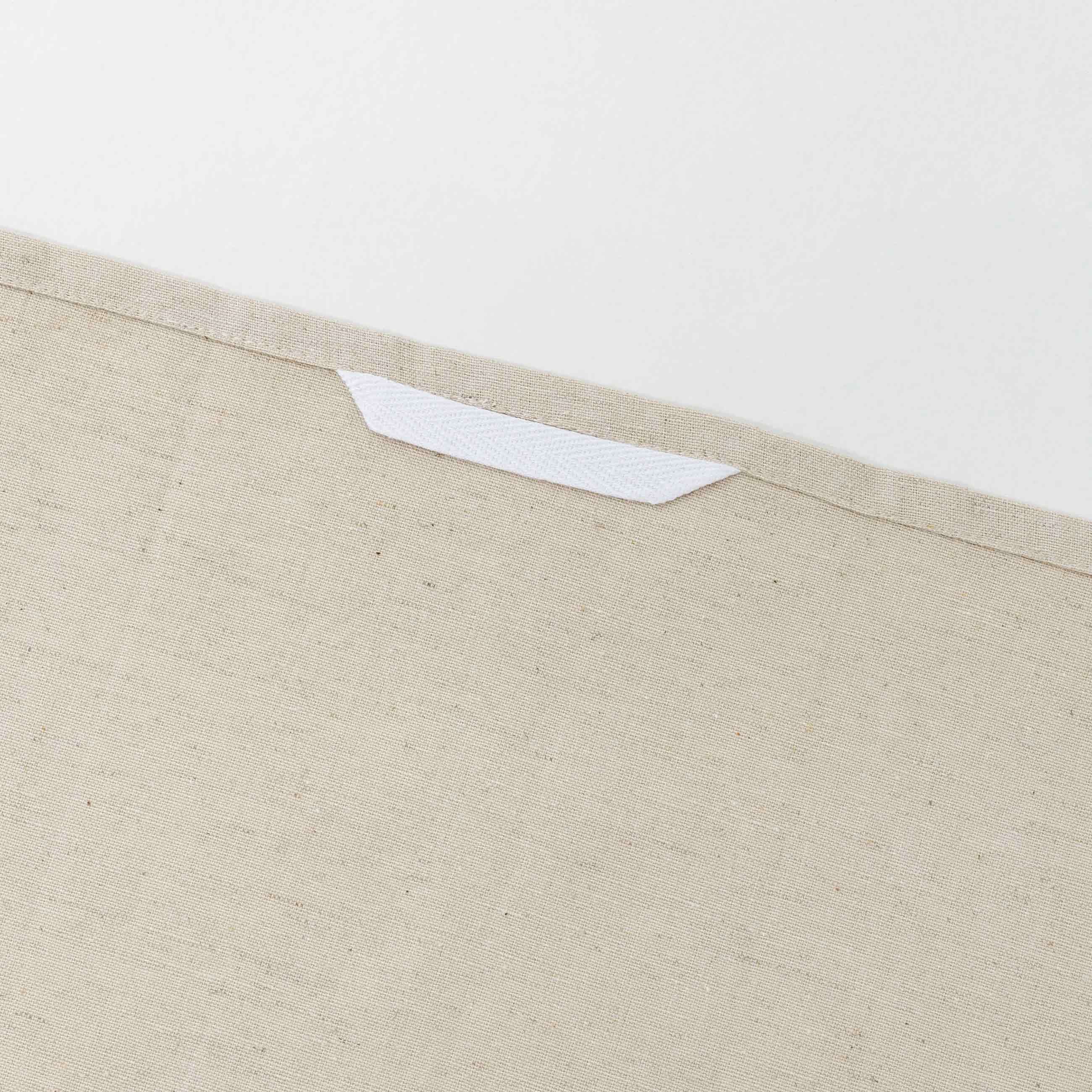 Kitchen towel, 40x60 cm, cotton / linen, beige, Flax