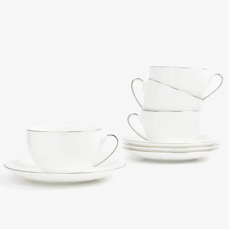 Tea pair, 4 pers, 8 items, 250 ml, porcelain F, Antarctica