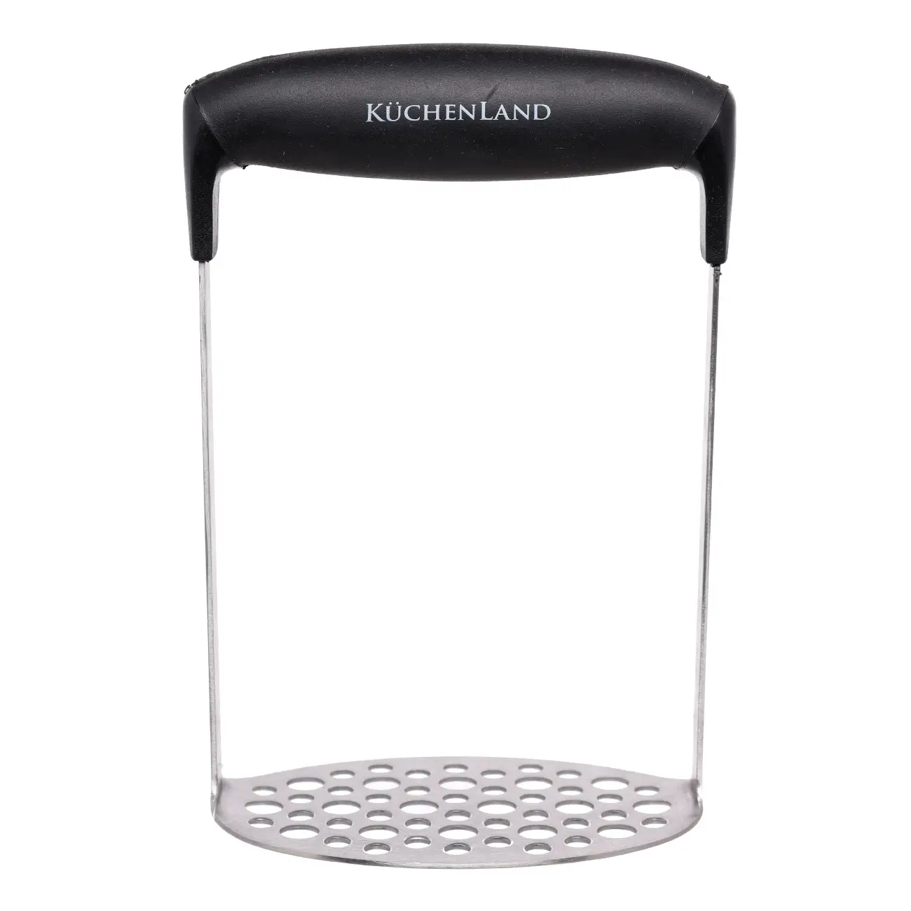 Puree press, 18 cm, steel / plastic, black, Classic, image-0