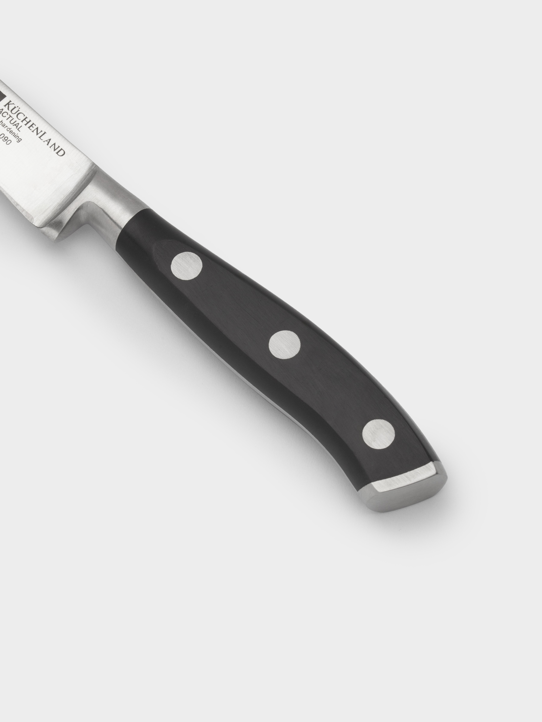 Paring knife, 9 cm, steel / plastic, Actual, image-3
