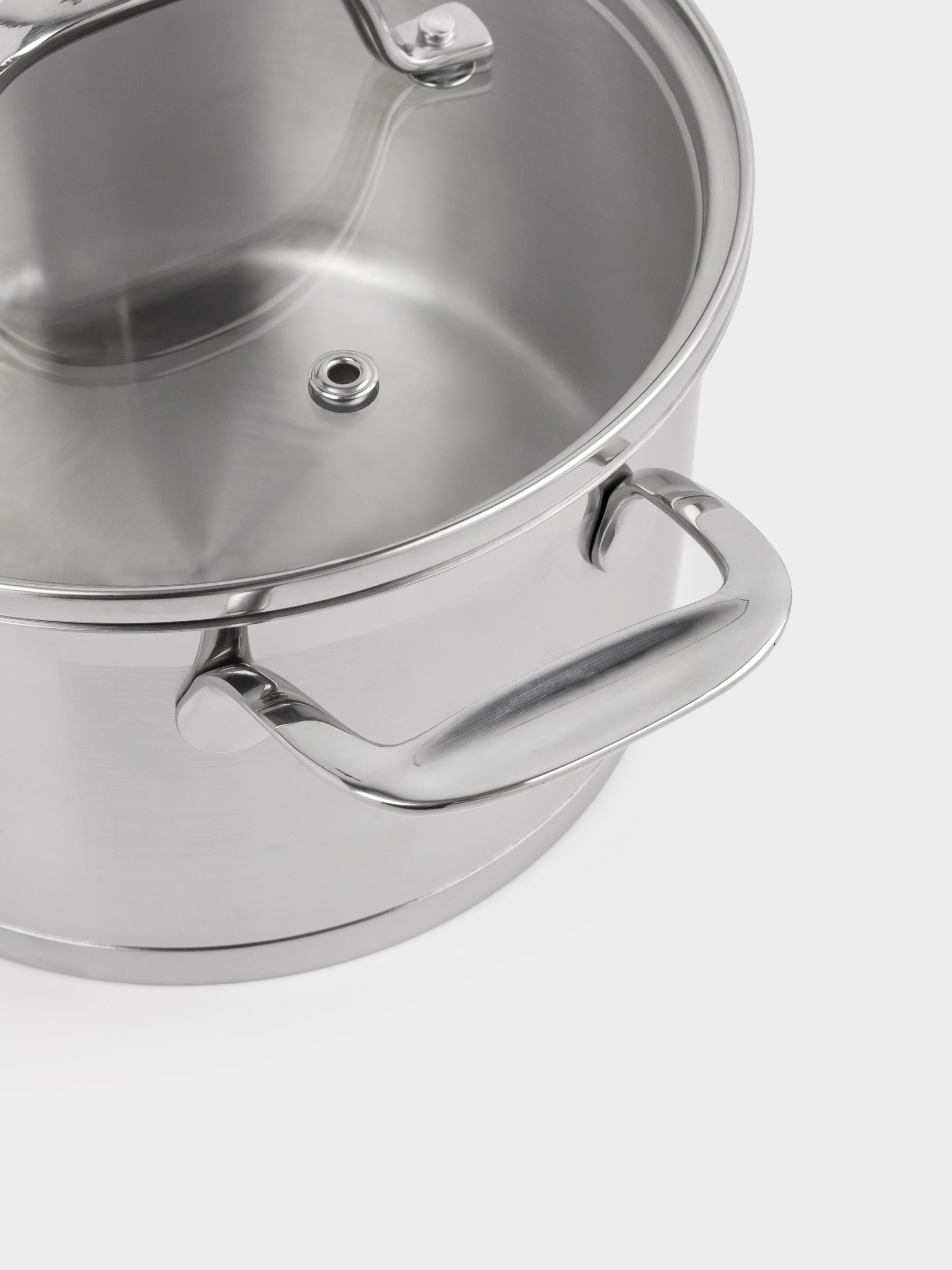 Pot with Lid, 18 cm, 2,5 l, Silver Stone, image-5
