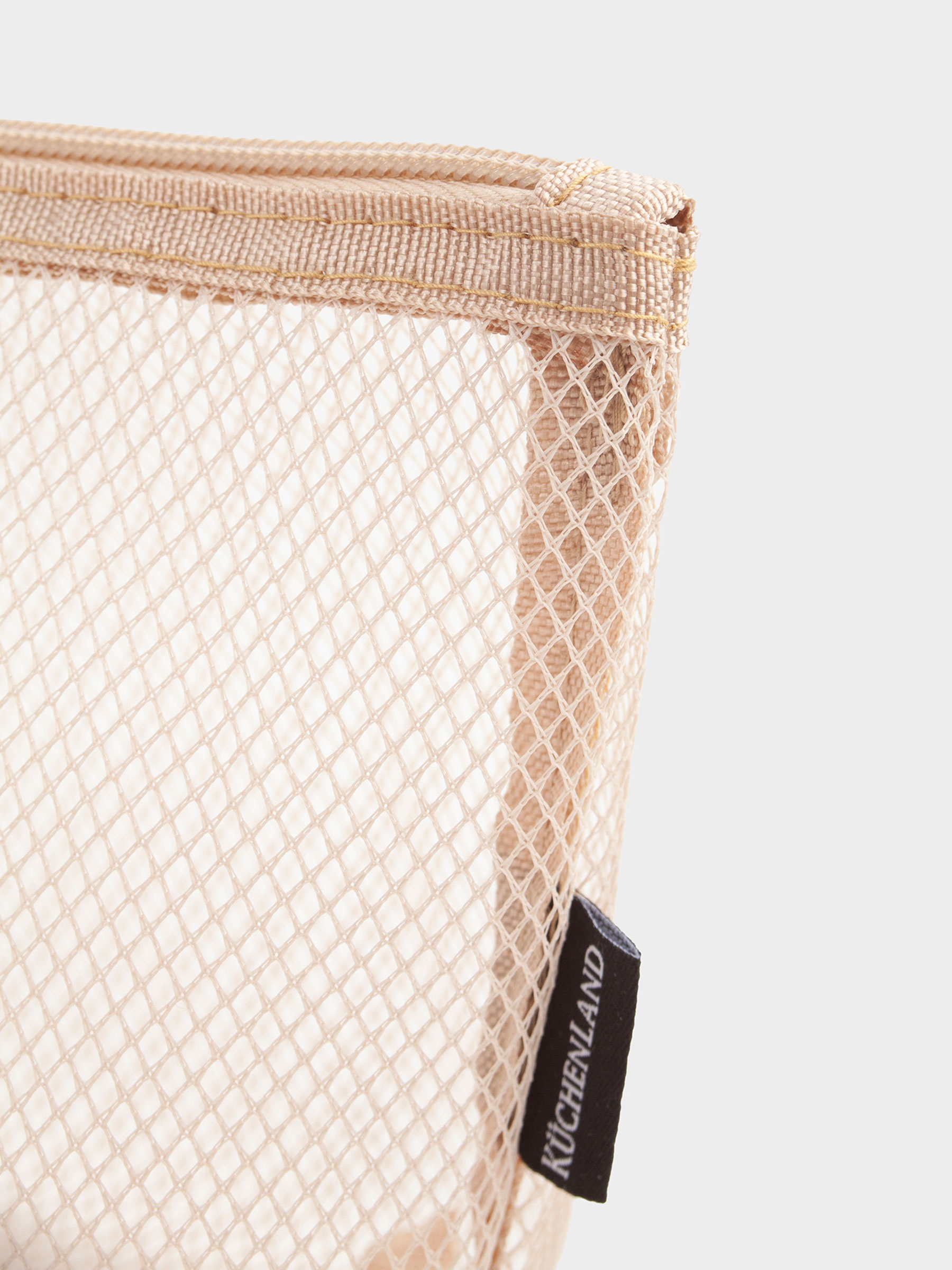 Cosmetic bag, 24x14 cm, polyester, beige, Mesh, Easy Travel, image-2
