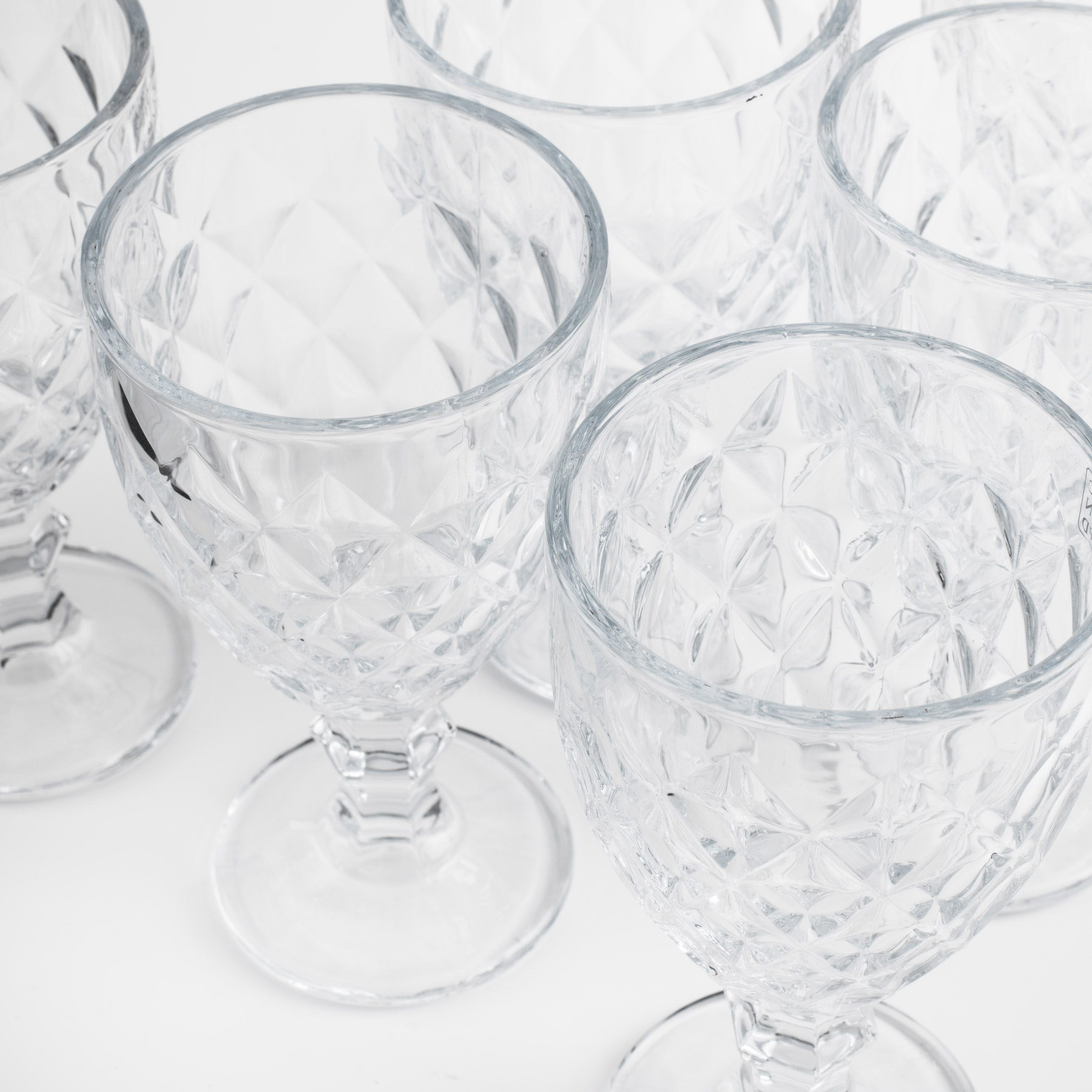 Wine glass, 360 ml, 6 pcs, glass R, Rhomb, image-4