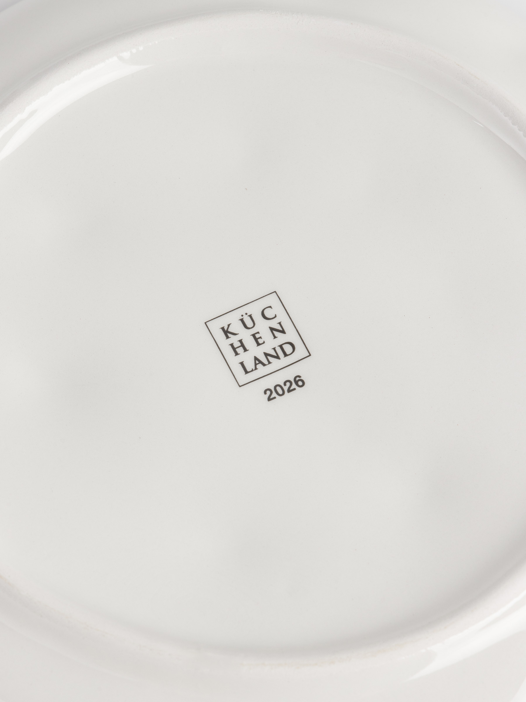 Snack plate, 21 cm, ceramic, Horse, Christmas green, image-5