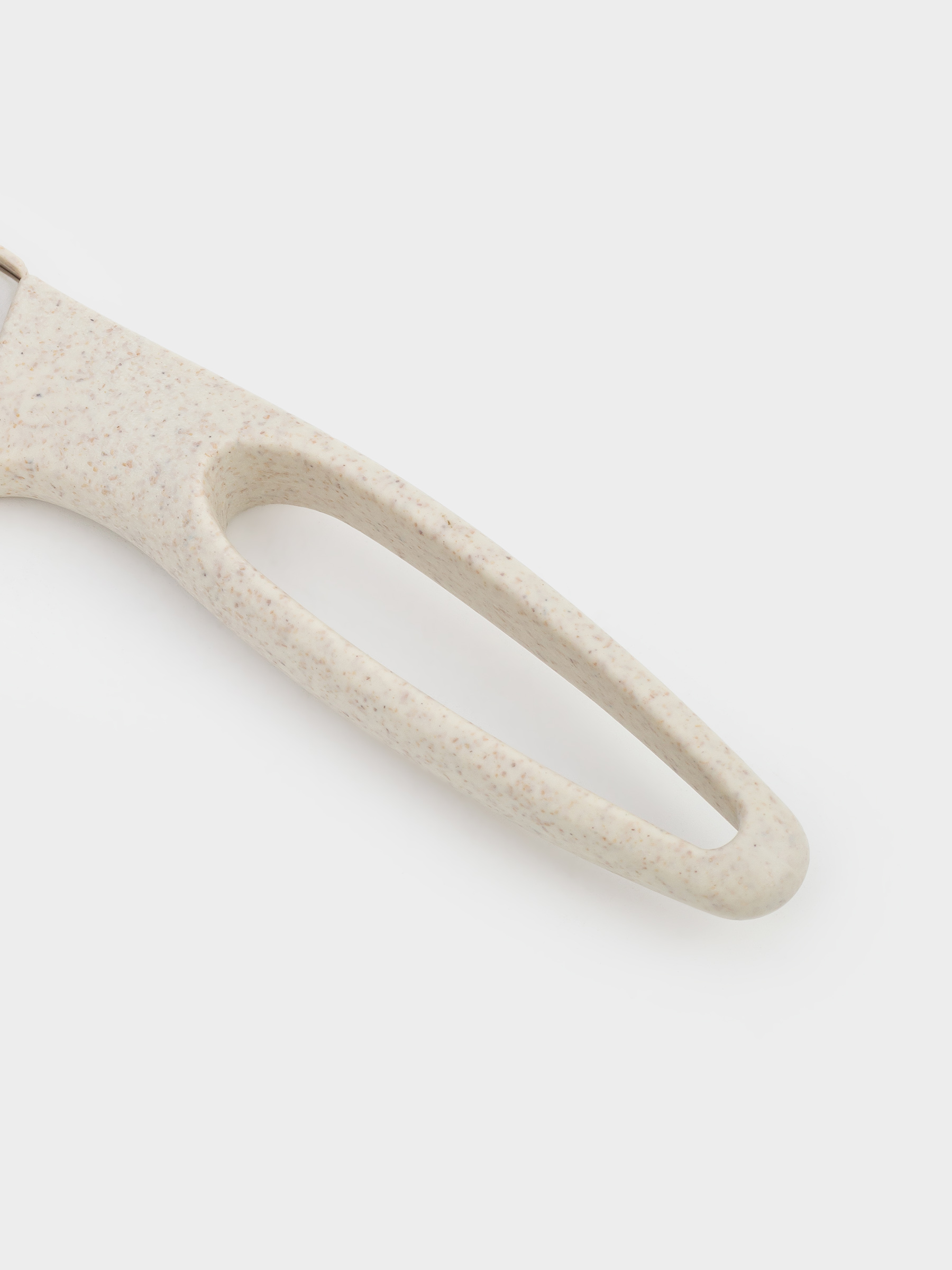 Paring knife, 9 cm, with case, steel / plastic, beige, speckled, Soft speckled, image-4