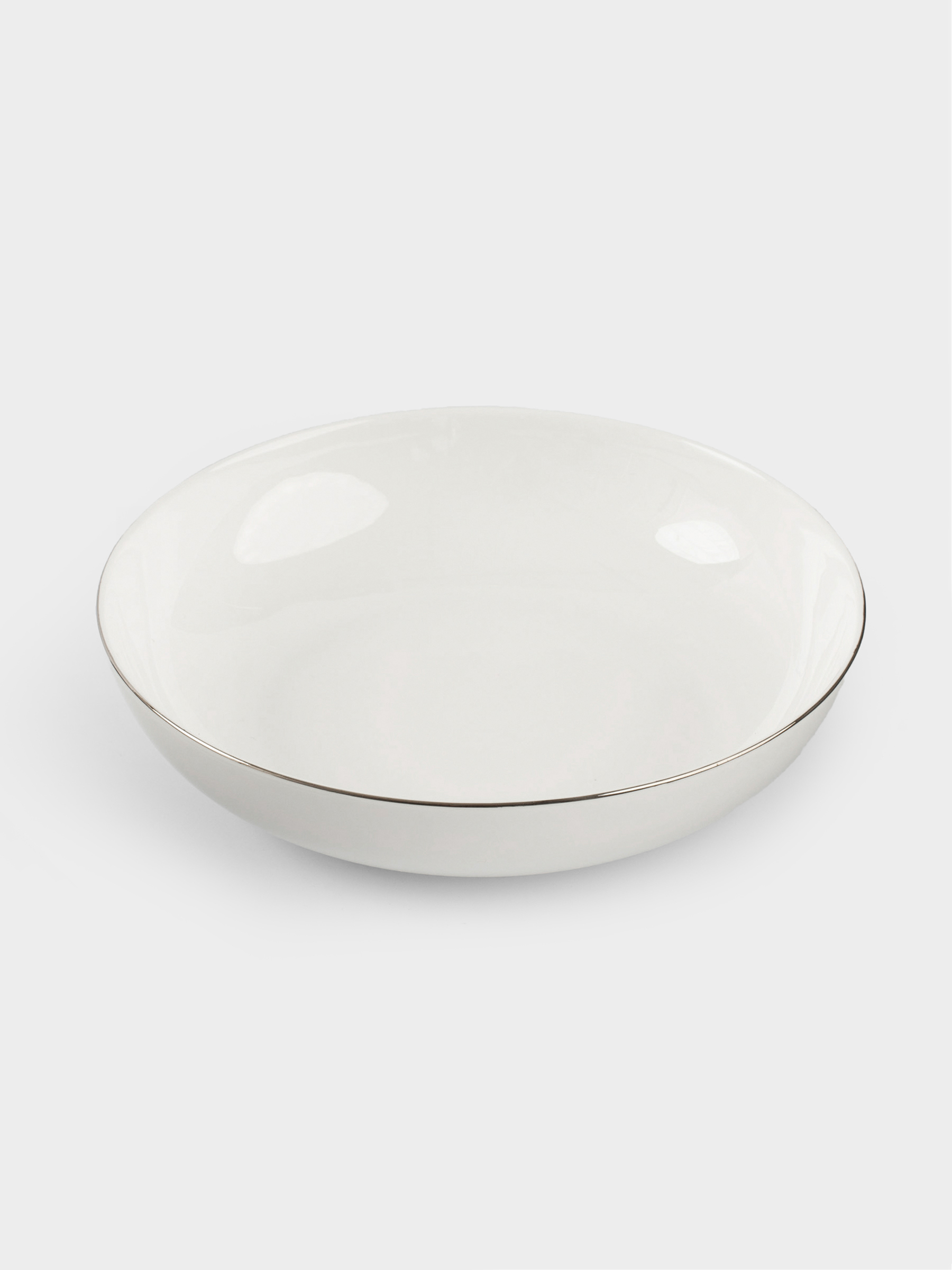 Dining set, 6 pers, 18 pr, porcelain F, white, Ideal silver, image-6