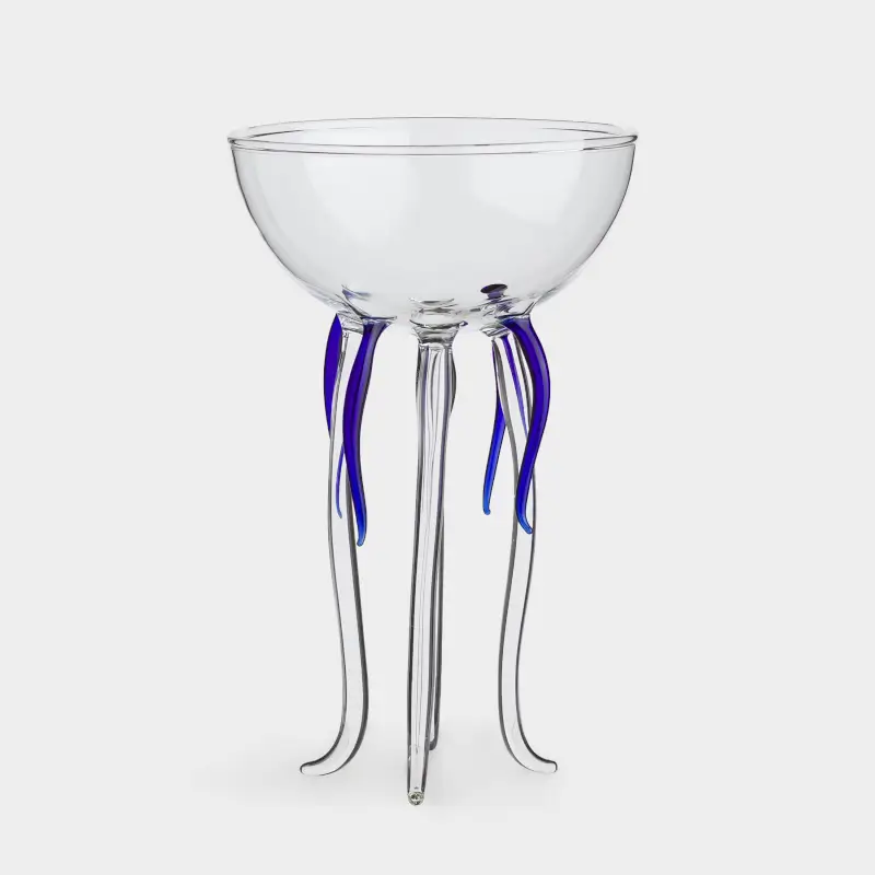 Glass, 150 ml, glass B, Medusa, Deep sea decor ,image-0