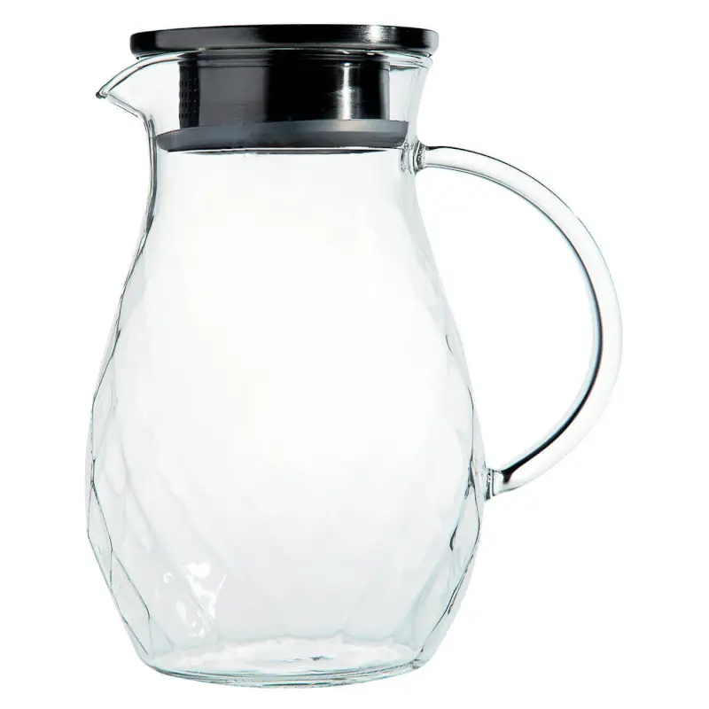 Pitcher, 1,2 l, with filter cap, glass B, Diamond