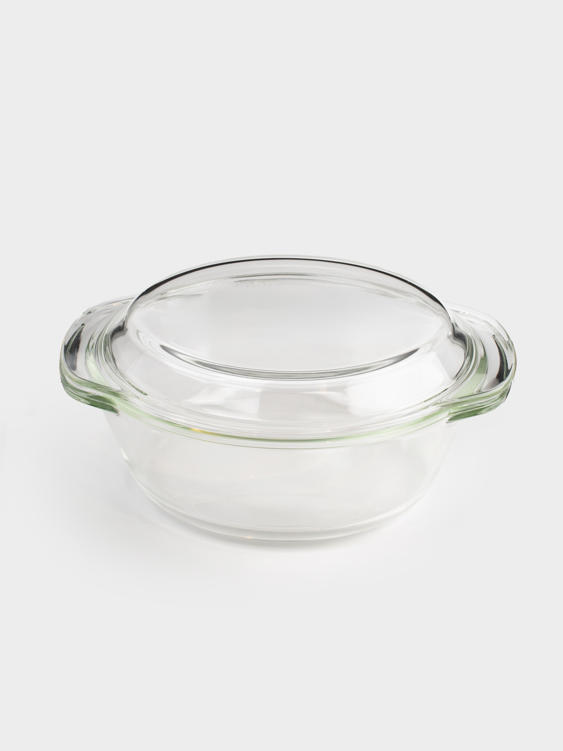 Baking dish, 22 cm, 1,5 l, with lid, Glass T, round, Cook, image-1