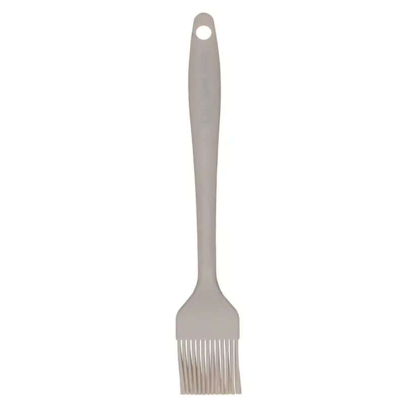 Cooking brush, 21 cm, silicone / nylon, beige, Benefit