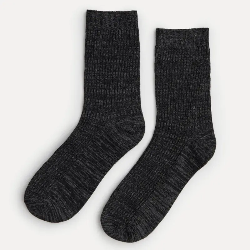 Men's socks, size 39-42, viscose / polyester, dark gray, Sturdy